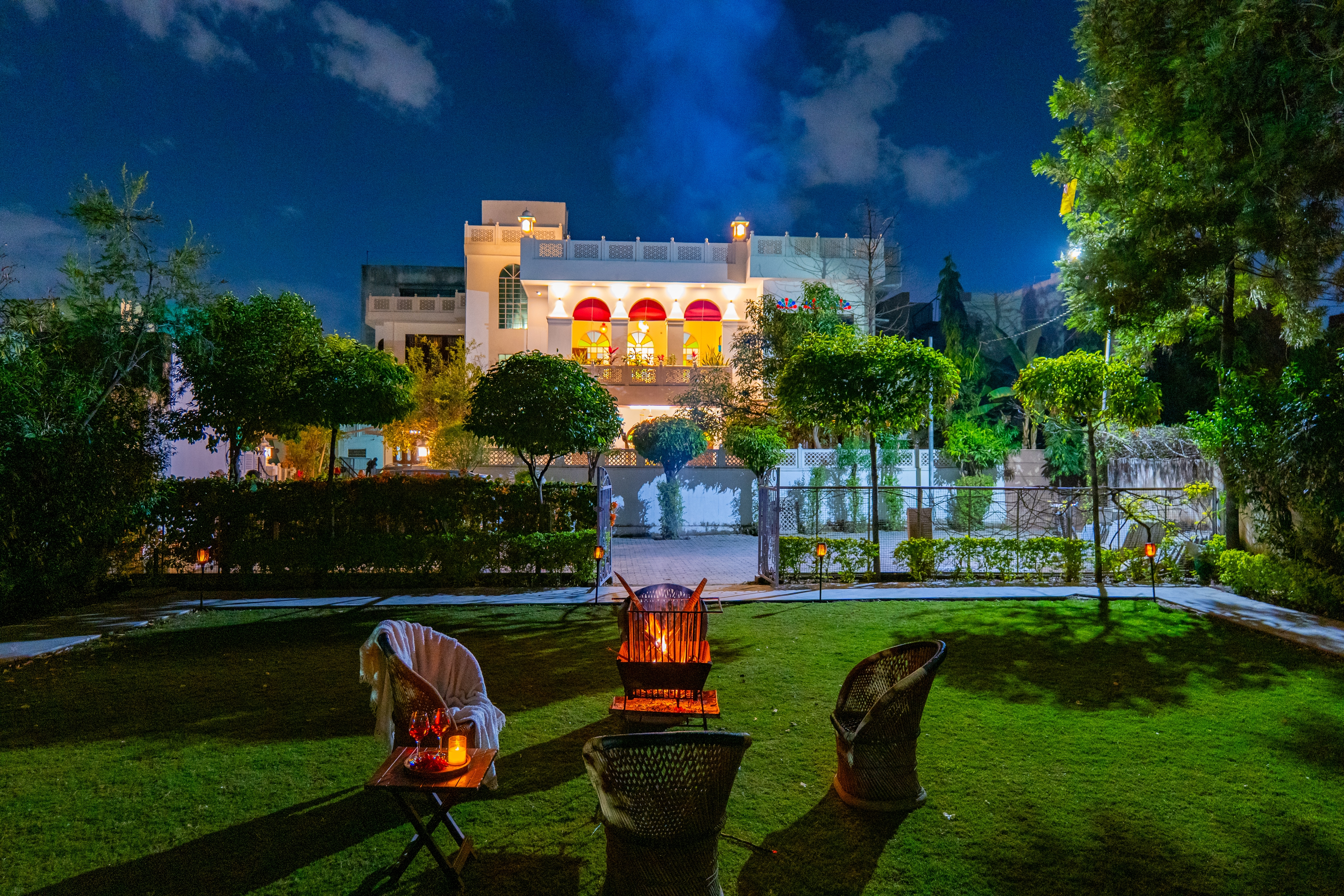 Bassi House | 4-BHK Villa with Sit Out Area, Lounge and Garden Area