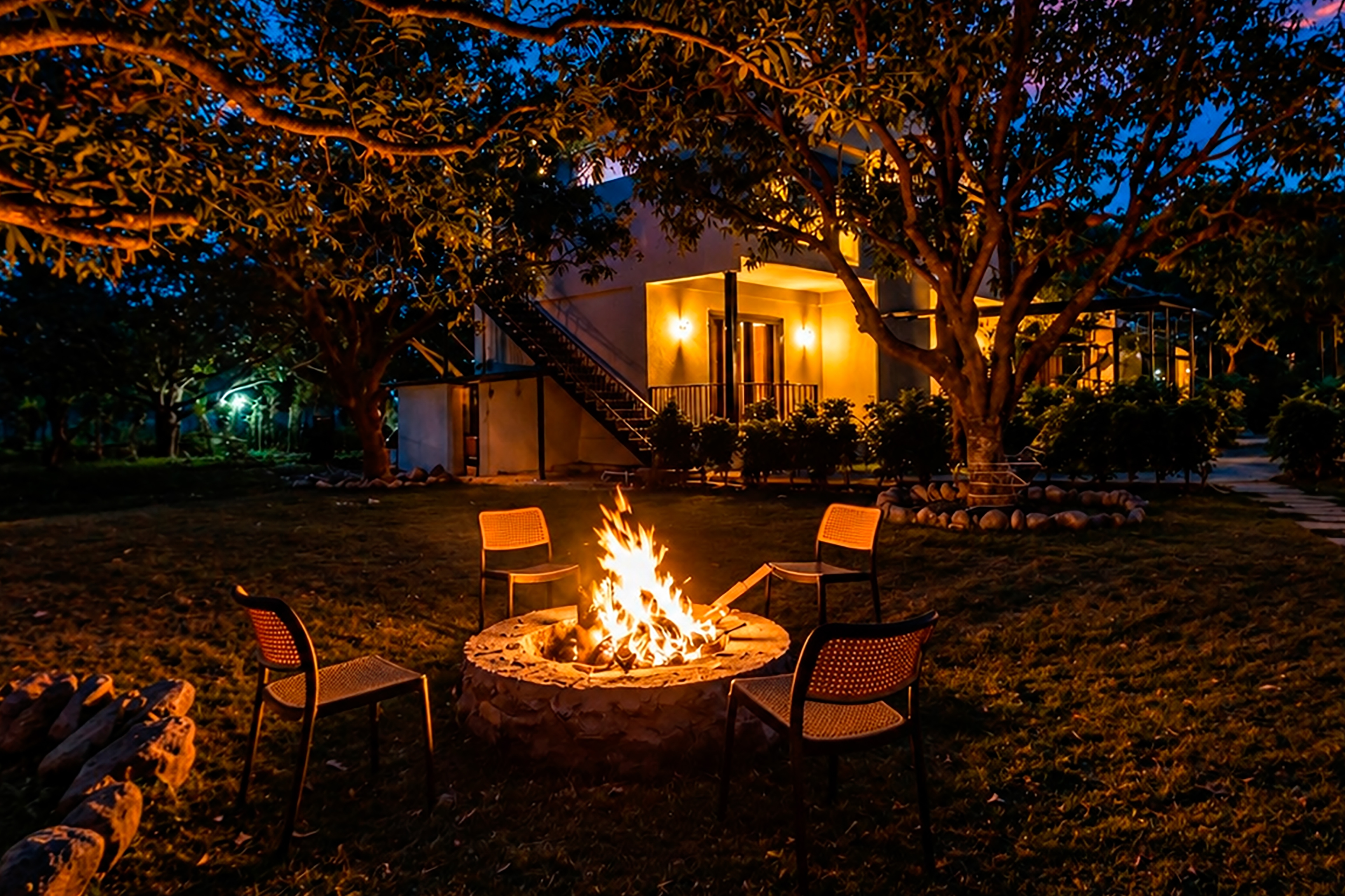Sylvaara Maple | Room with Private Balcony, Restaurant, Garden & Unique Experiences like Thrilling Jungle Safaris