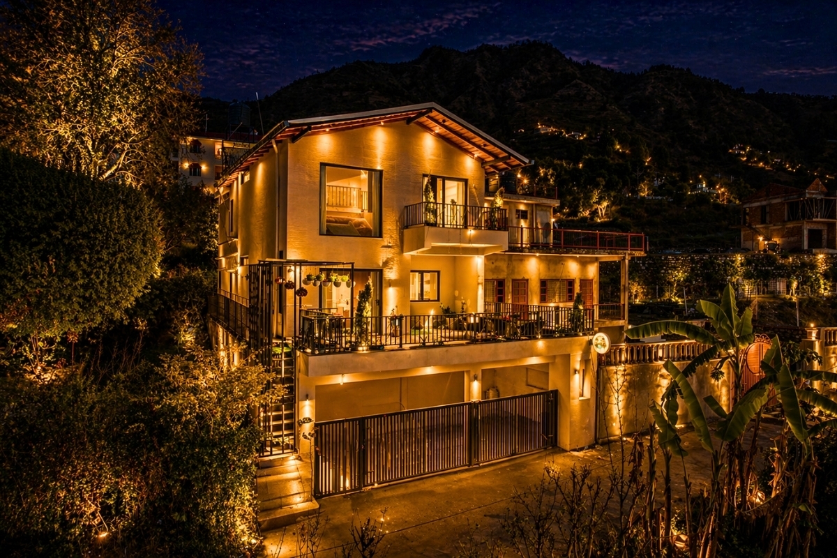 Lakefront | 4-BHK Villa with Common Patio Seating, Attic and Outdoor Dining Area — photo 1