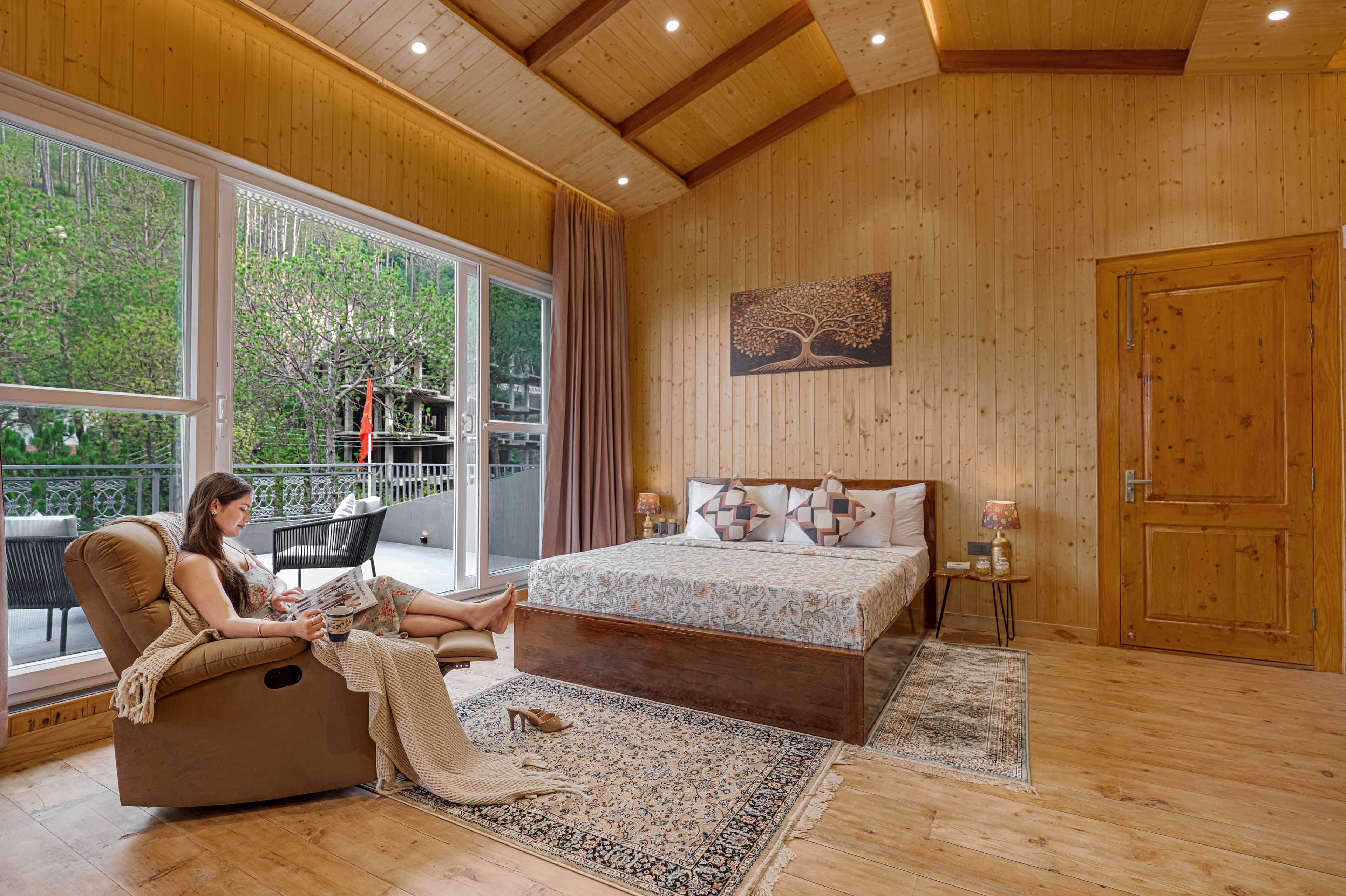 Bask and Blessings Mist | Pet-Friendly Suite With Private Scenic Balcony, Shared Jacuzzi, Spa, Garden & Gazebo - Image 18