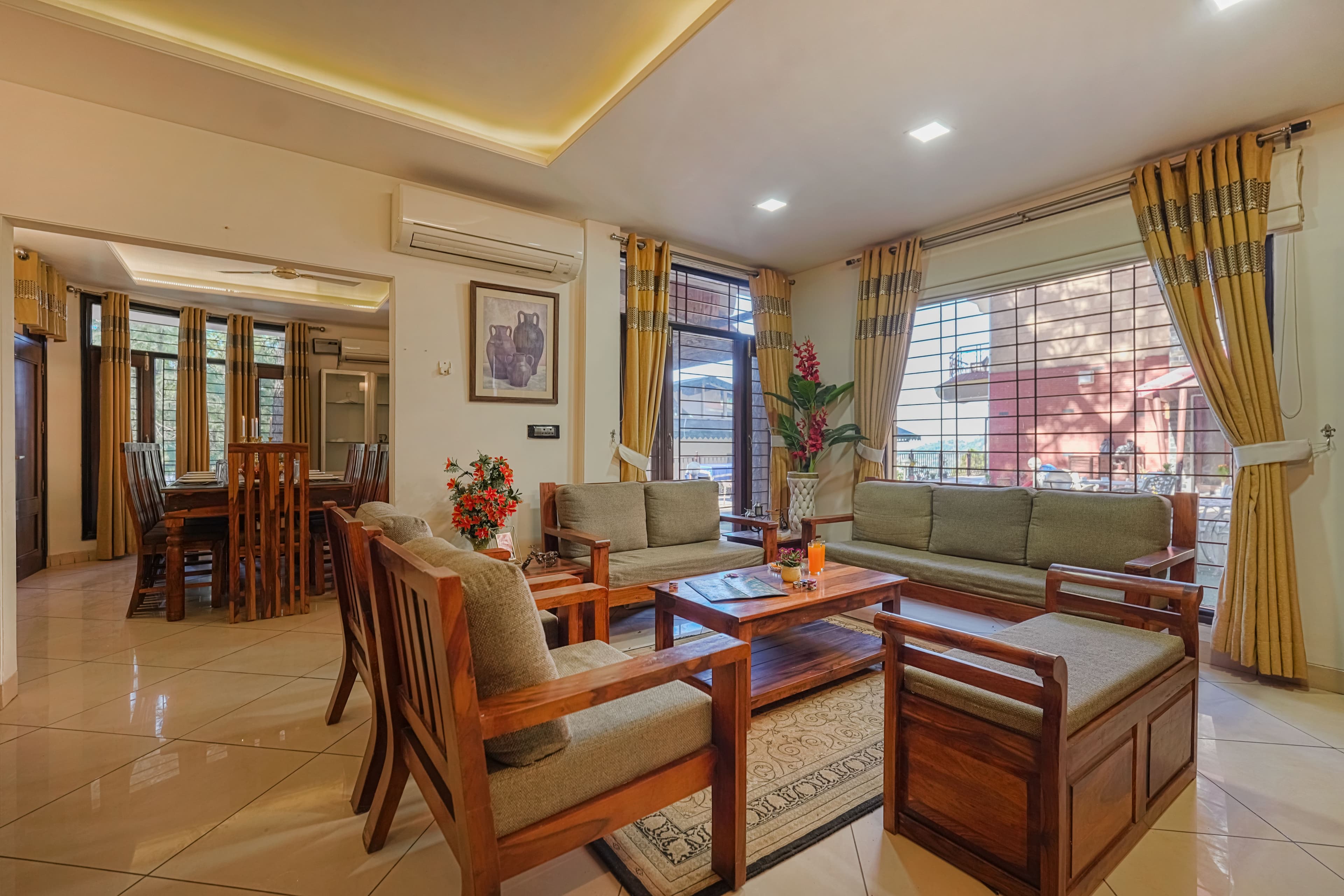 Alaya Stays Golden Meadow Villa | Pet-friendly Hillside 3-BHK Retreat With Outdoor Lounge, Balcony & Scenic Views With Shared Pool - Image 29