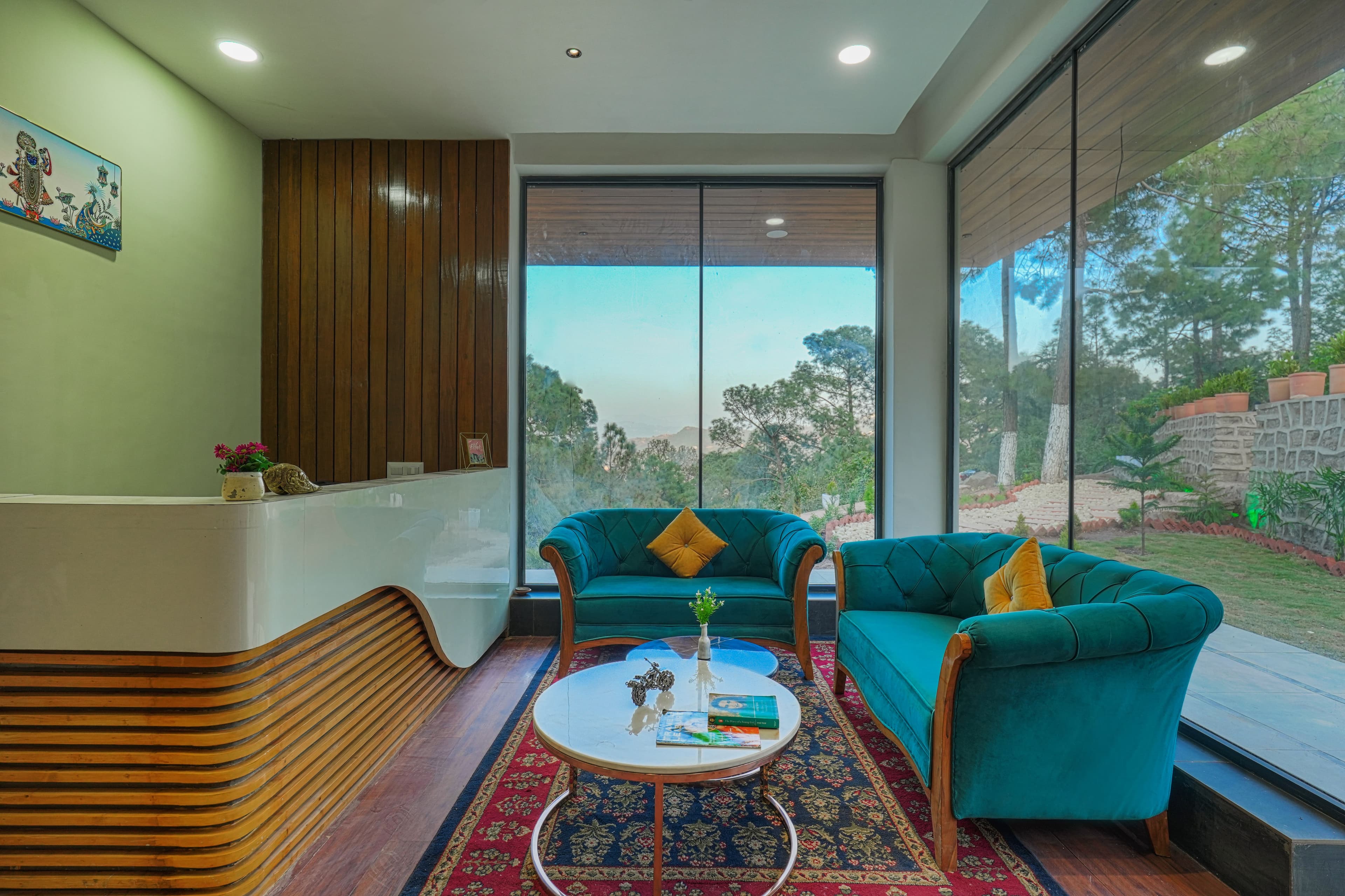 Pine View Resort | Pet-friendly Hilltop 1-Suite With Garden-Facing Balcony, Rooftop lounge, Restro & Game Zone - Image 11