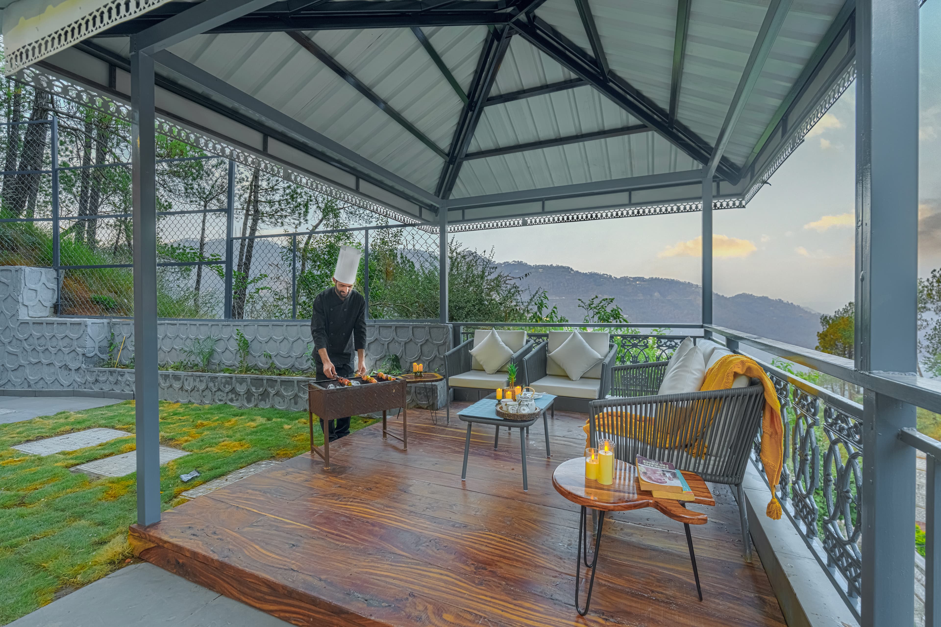 Bask and Blessings Mist | Pet-Friendly Suite With Private Scenic Balcony, Shared Jacuzzi, Spa, Garden & Gazebo - Image 15