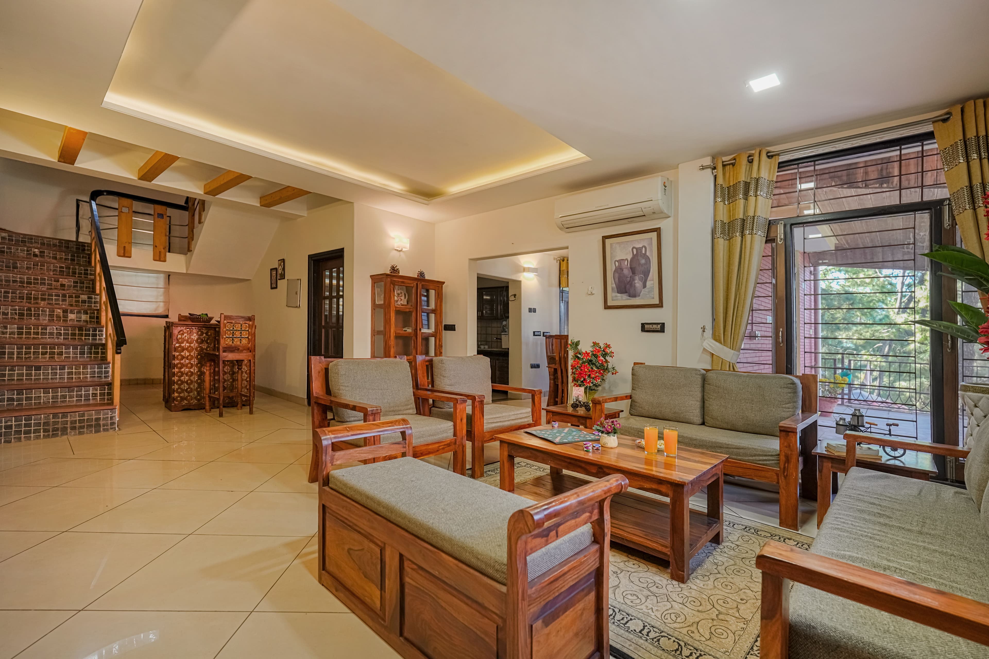Alaya Stays Golden Meadow Villa | Pet-friendly Hillside 3-BHK Retreat With Outdoor Lounge, Balcony & Scenic Views With Shared Pool - Image 43