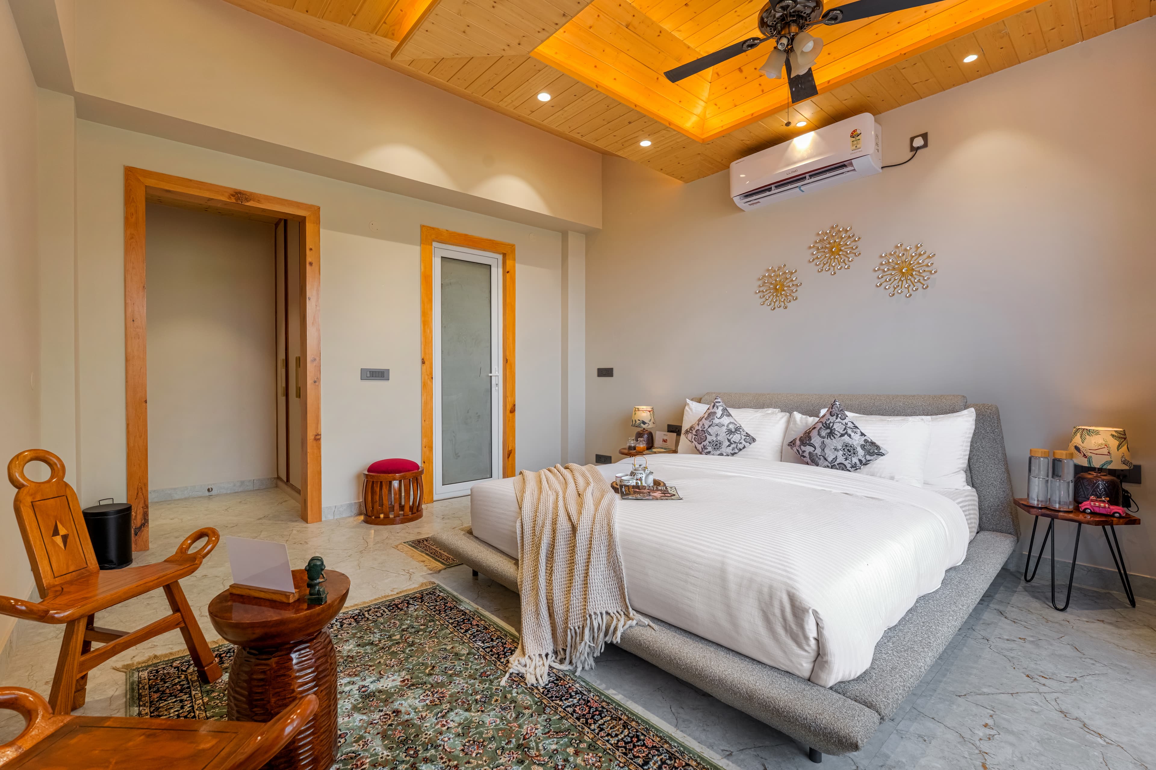Bask and Blessings Meadows | 3- BHK Pet-Friendly Villa With Shared Jacuzzi, Spa, Garden And Gazebo - Image 34