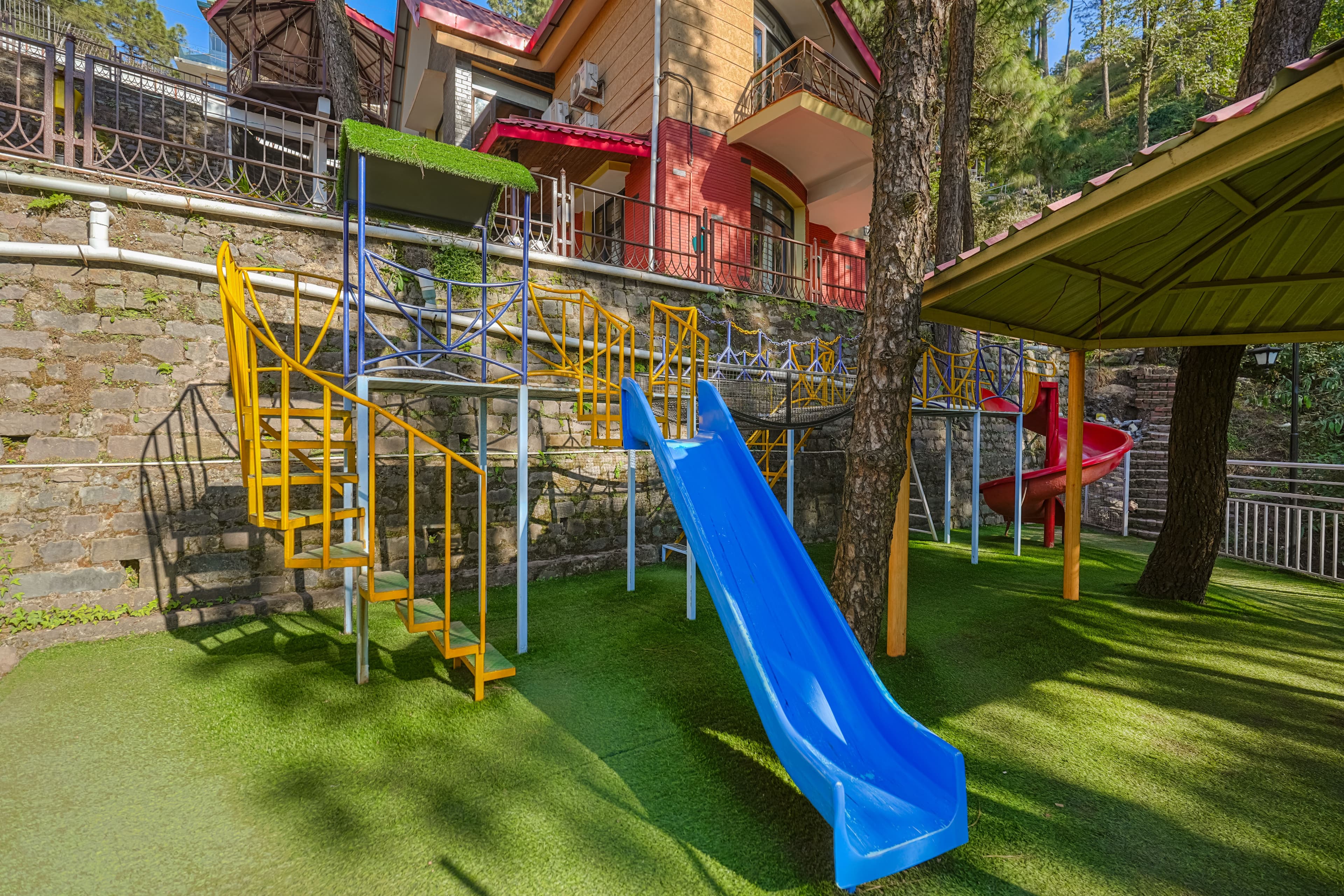 Alaya Stays Golden Meadow Villa | Pet-friendly Hillside 3-BHK Retreat With Outdoor Lounge, Balcony & Scenic Views With Shared Pool - Image 12