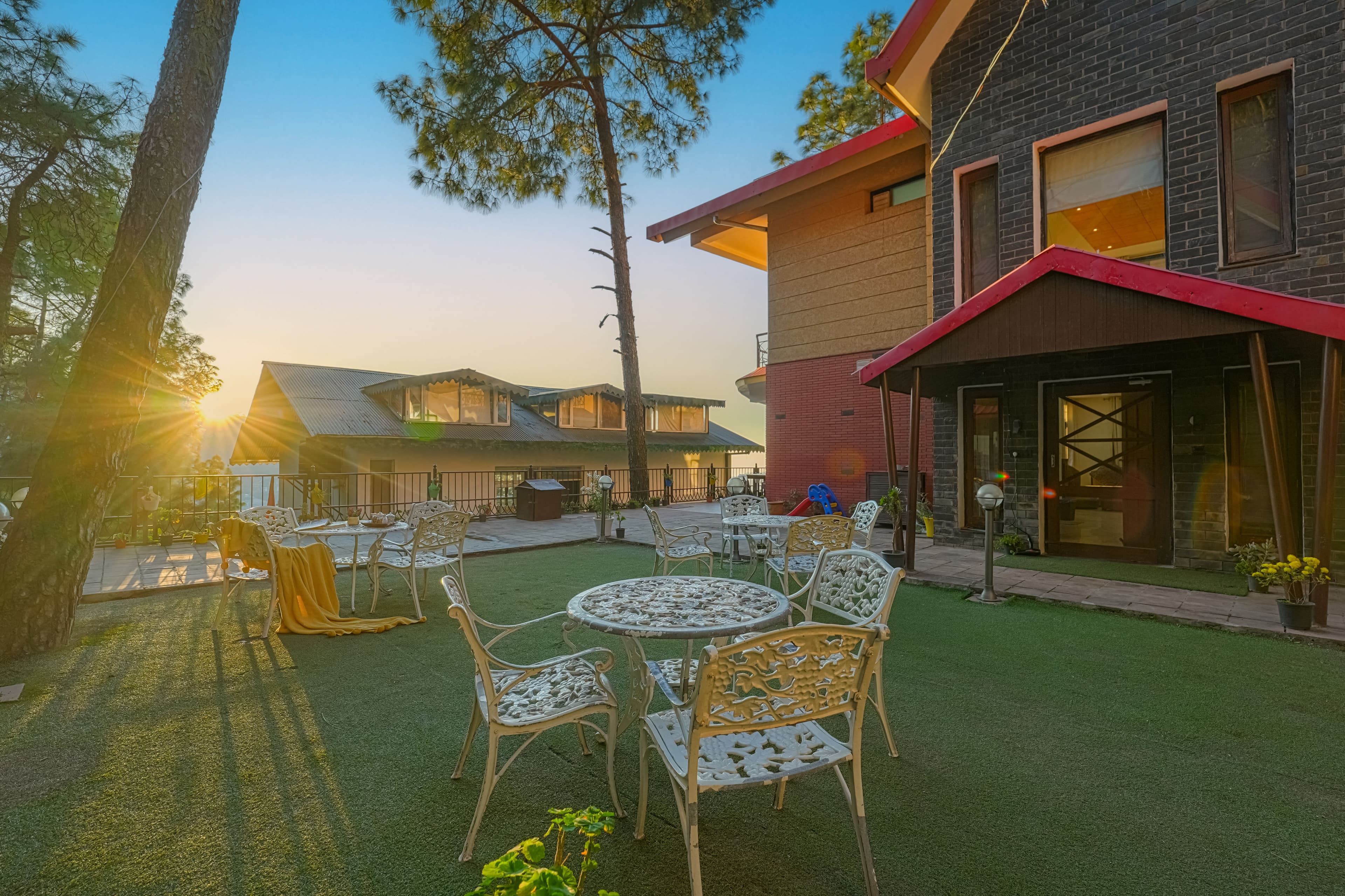 Alaya Stays Golden Meadow Villa | Pet-friendly Hillside 3-BHK Retreat With Outdoor Lounge, Balcony & Scenic Views With Shared Pool - Image 9