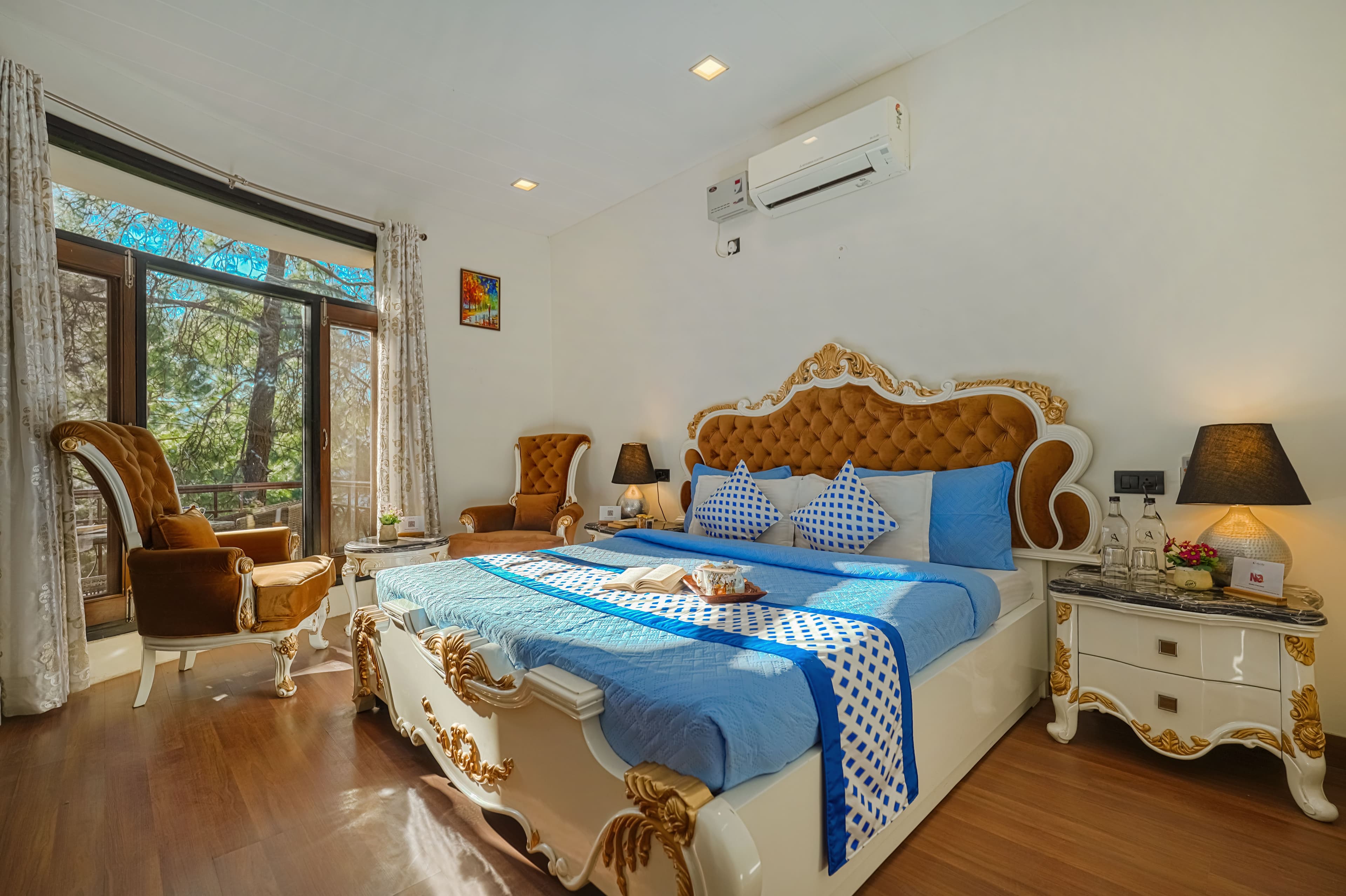 Alaya Stays Golden Meadow Villa | Pet-friendly Hillside 3-BHK Retreat With Outdoor Lounge, Balcony & Scenic Views With Shared Pool - Image 15