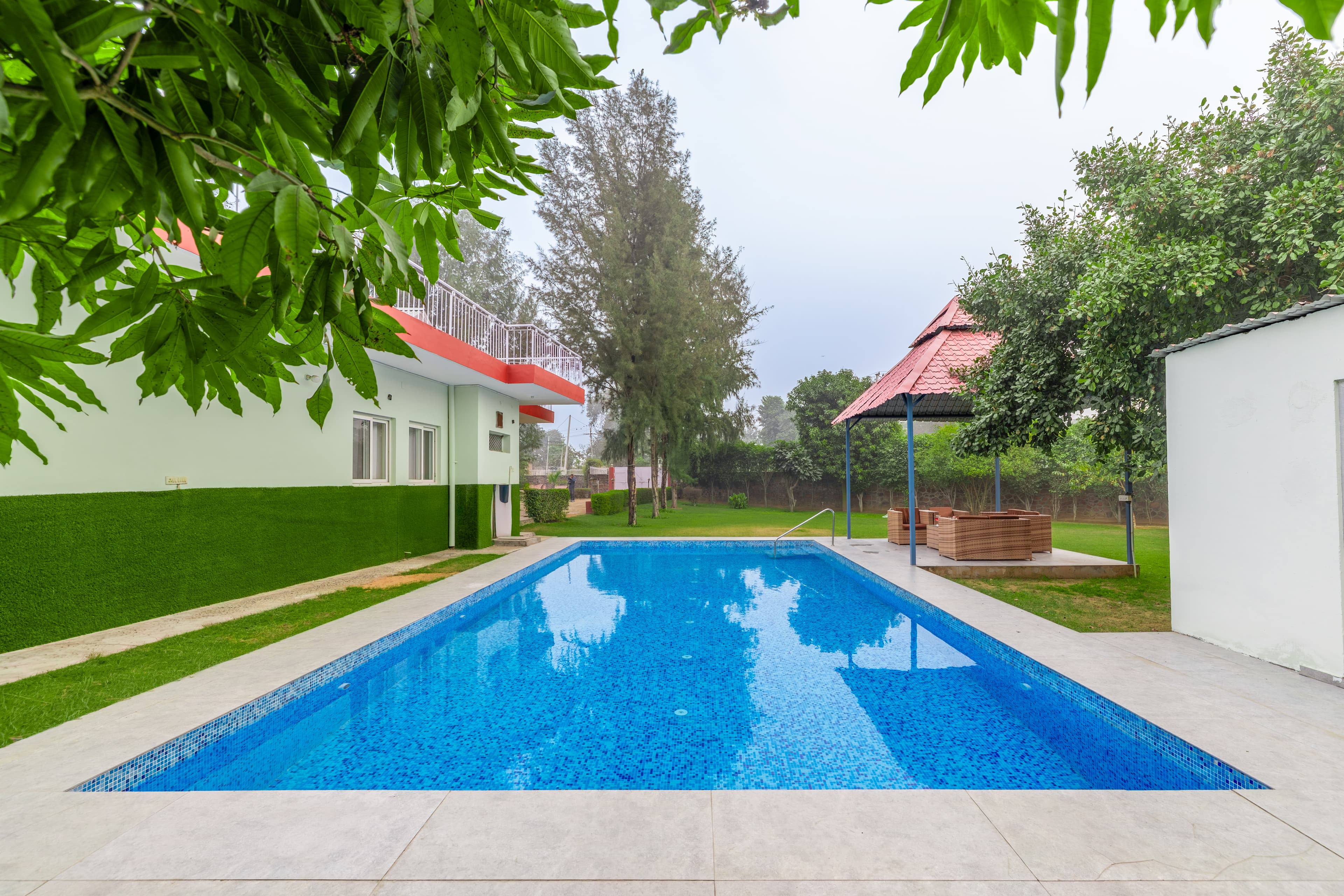 Luxe FarmAcre | Pet-friendly 4-BHK Villa With Private Pool, Garden & Terrace - Image 5