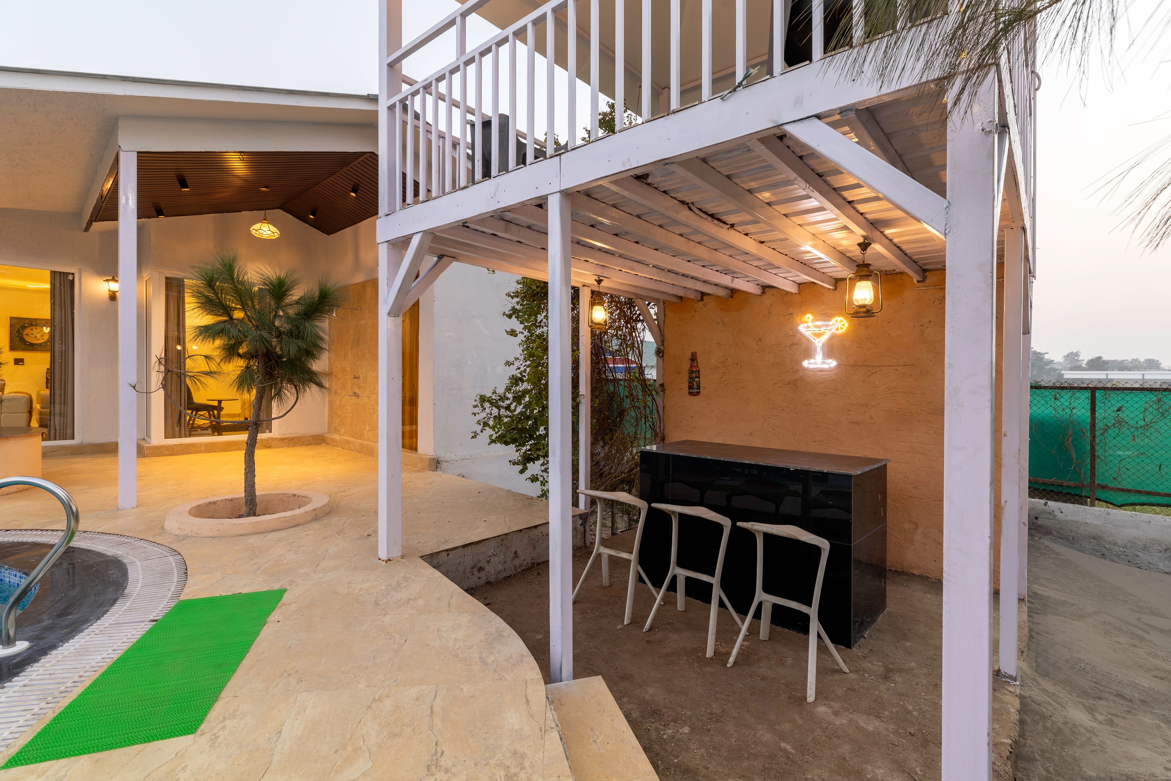 Vedaaz Farms | Pet-friendly 4-BHK Farmhouse With Private Outdoor Pool and Garden area - Image 5