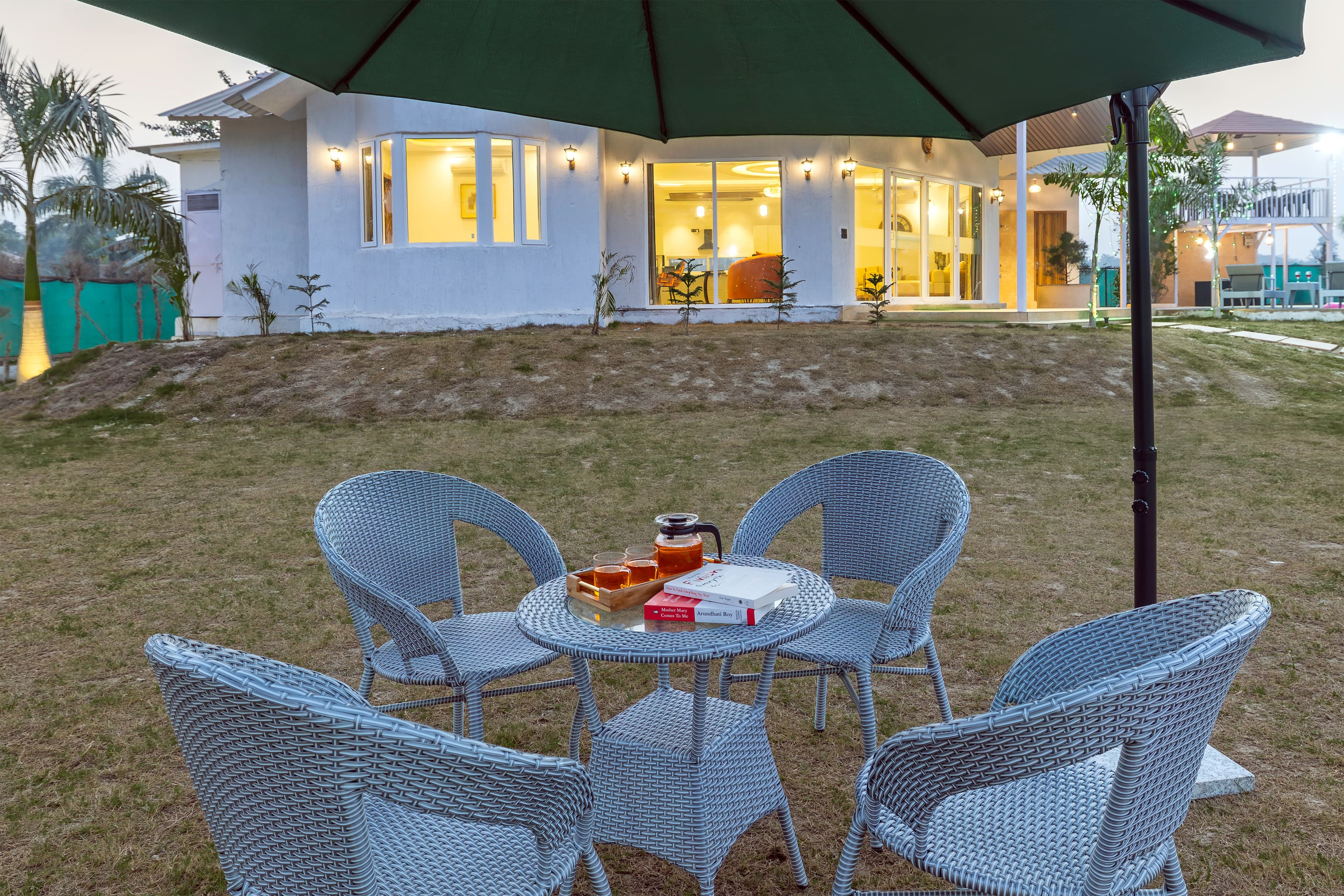 Vedaaz Farms | Pet-friendly 4-BHK Farmhouse With Private Outdoor Pool and Garden area - Image 10