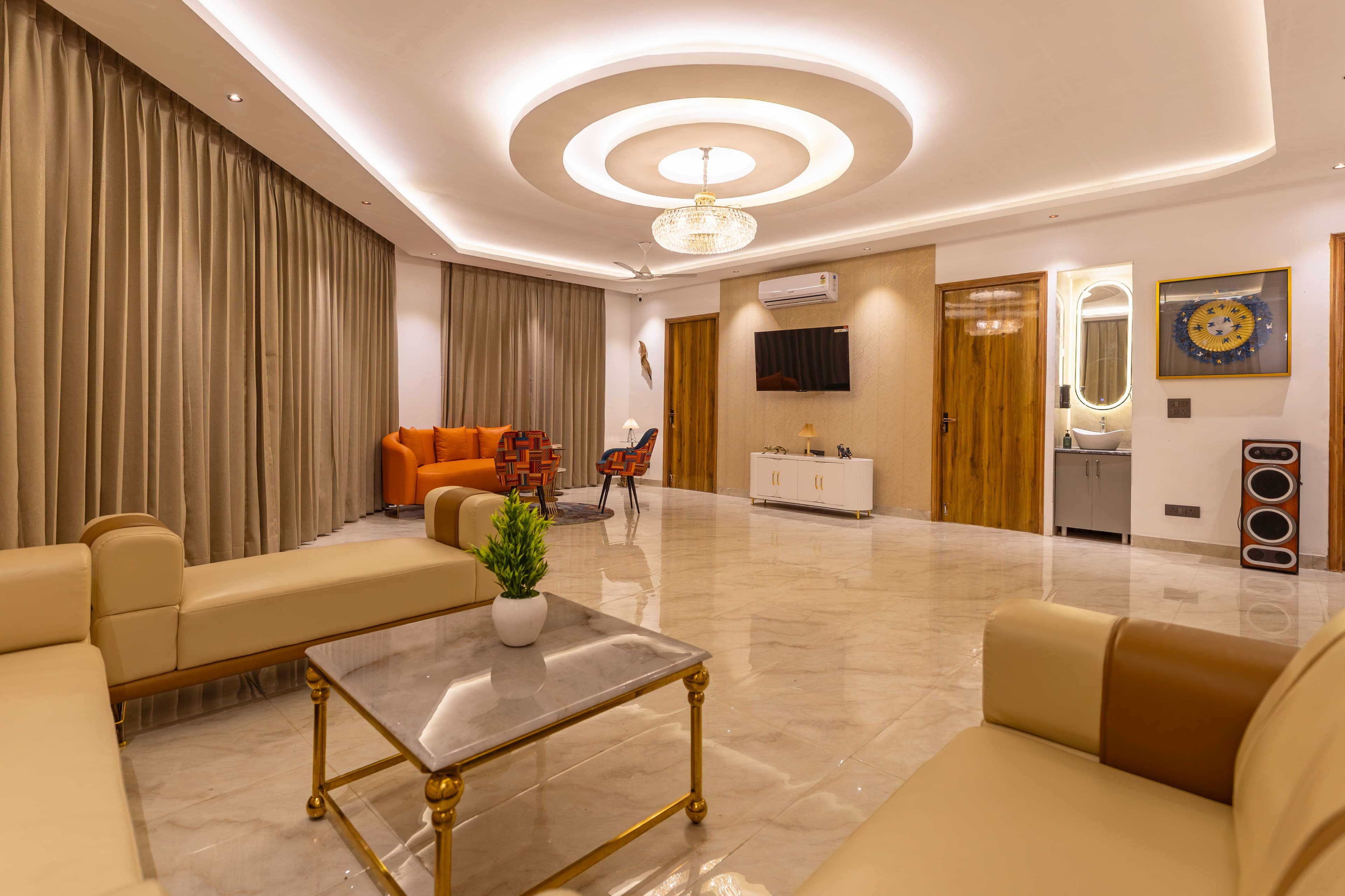 Vedaaz Farms | Pet-friendly 4-BHK Farmhouse With Private Outdoor Pool and Garden area - Image 3