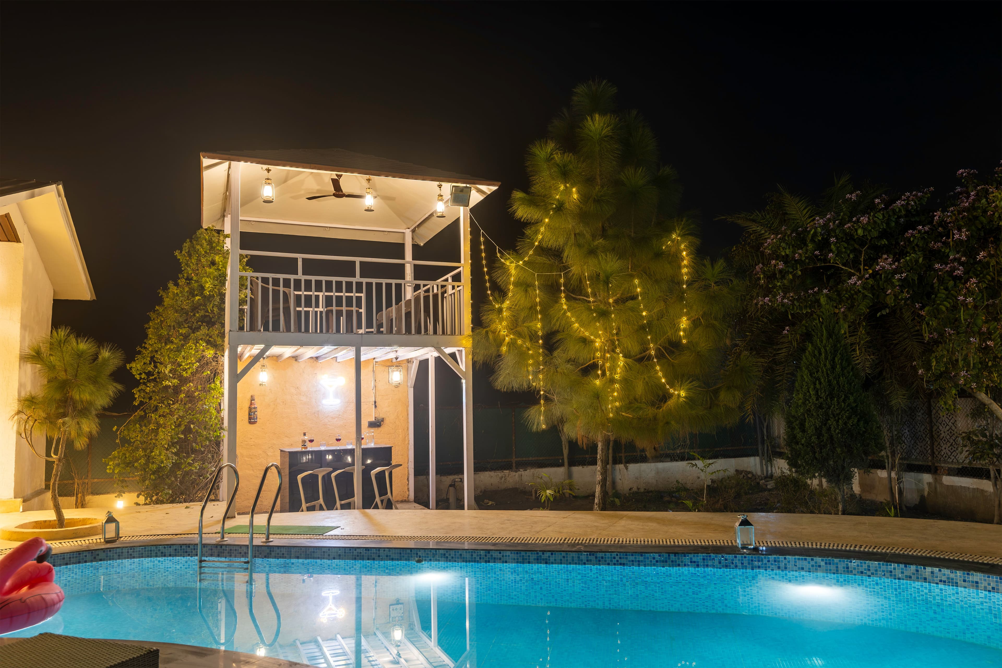 Vedaaz Farms | Pet-friendly 4-BHK Farmhouse With Private Outdoor Pool and Garden area - Image 25