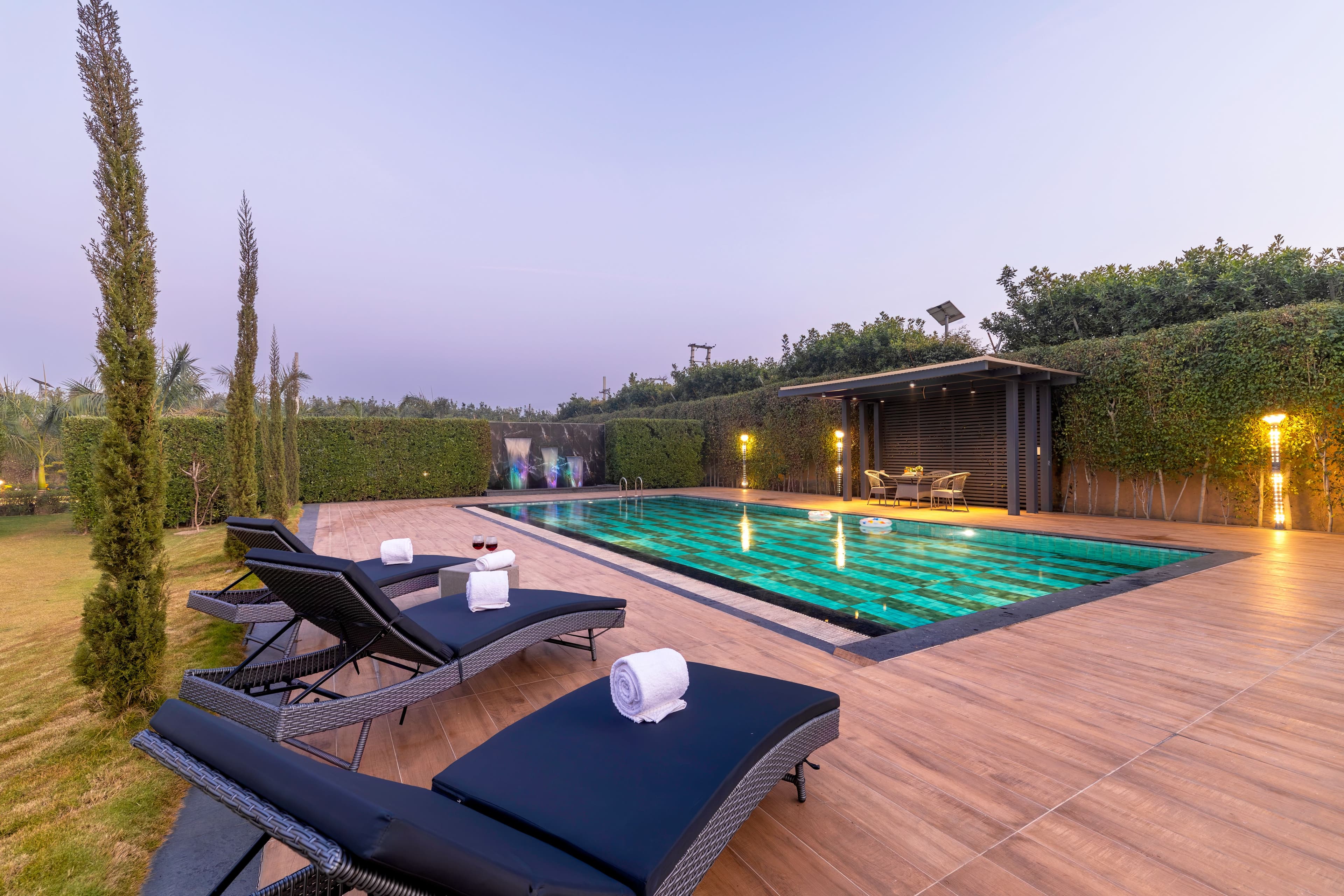 Levante Farms  | 5-BHK Villa With Private Pool, Bar, Garden and Gazebo - Image 2