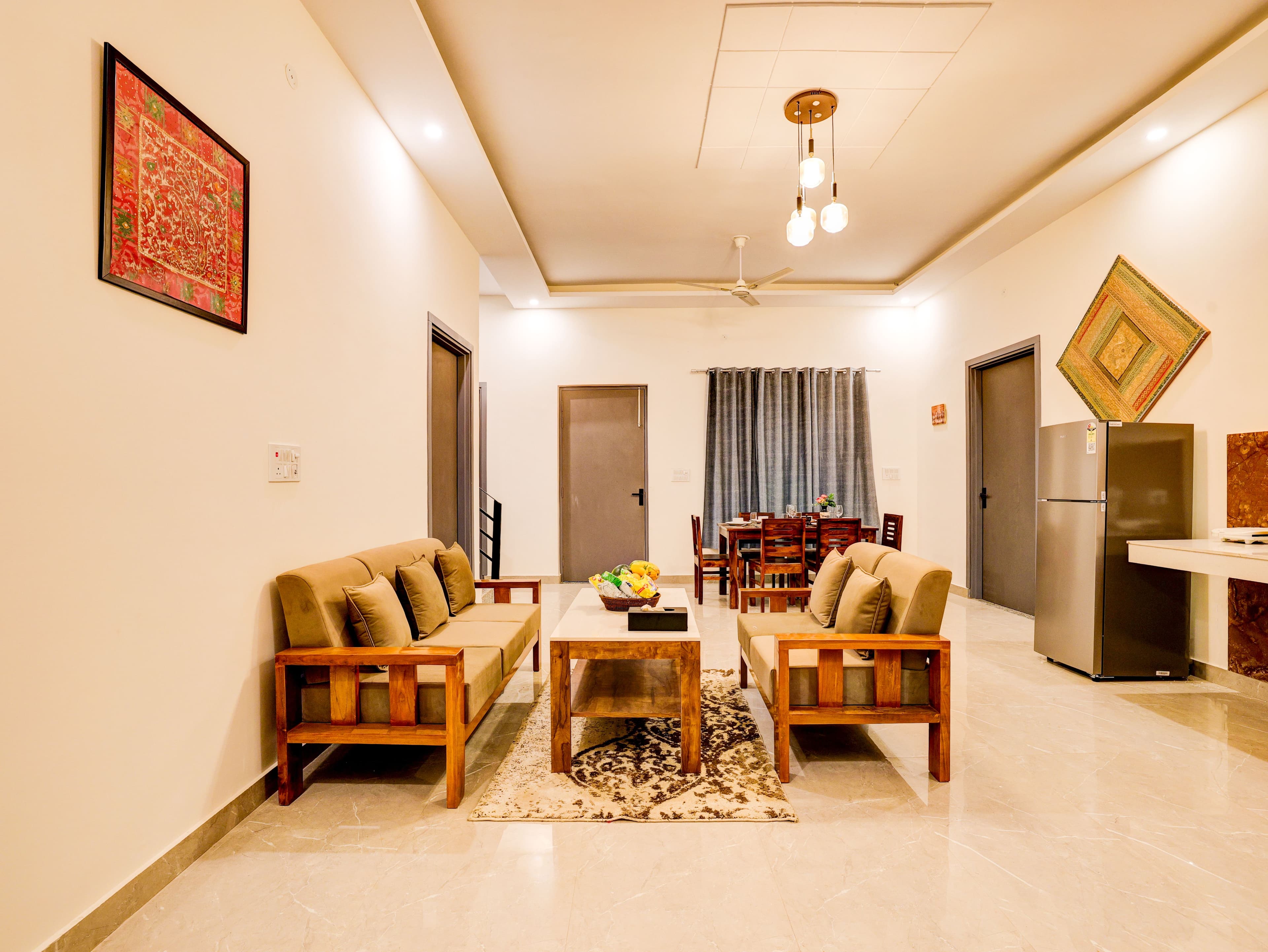 Lustra | 3-BHK Farmhouse With Private Pool, Lawn, Terrace & Bonfire | Near Mini Ladakh - Image 3