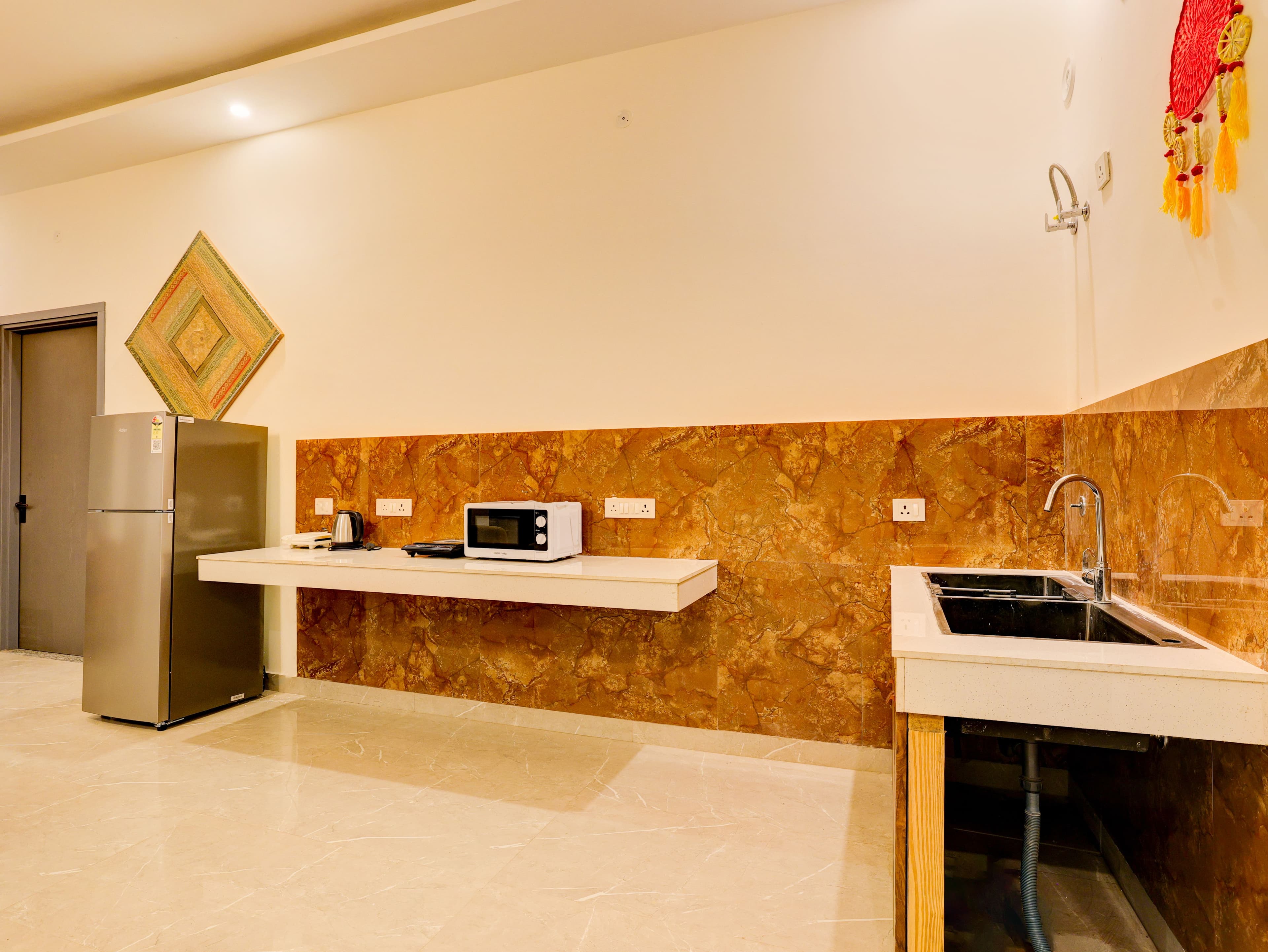 Lustra | 3-BHK Farmhouse With Private Pool, Lawn, Terrace & Bonfire | Near Mini Ladakh - Image 33