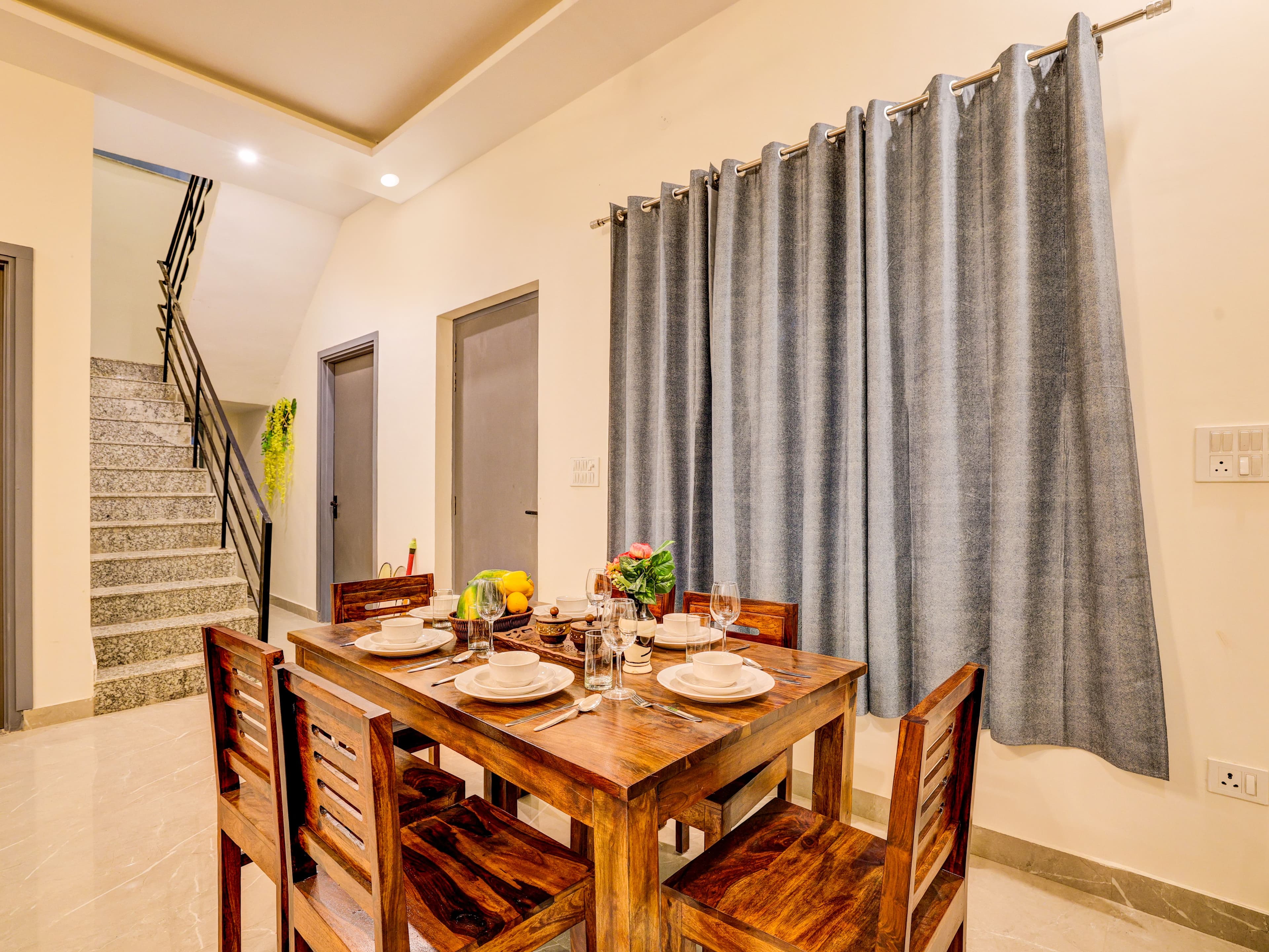 Lustra | 3-BHK Farmhouse With Private Pool, Lawn, Terrace & Bonfire | Near Mini Ladakh - Image 7