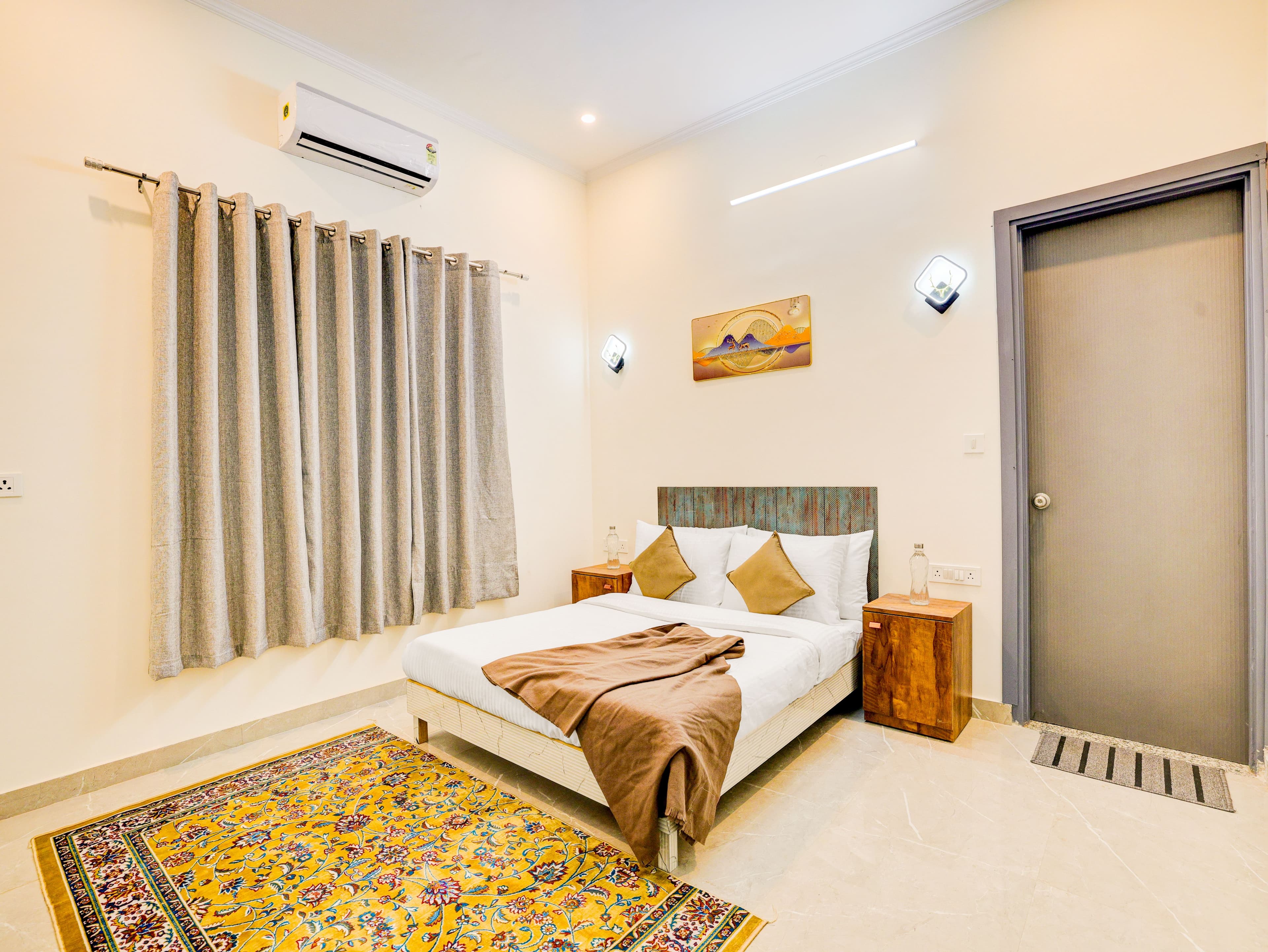 Lustra | 3-BHK Farmhouse With Private Pool, Lawn, Terrace & Bonfire | Near Mini Ladakh - Image 13