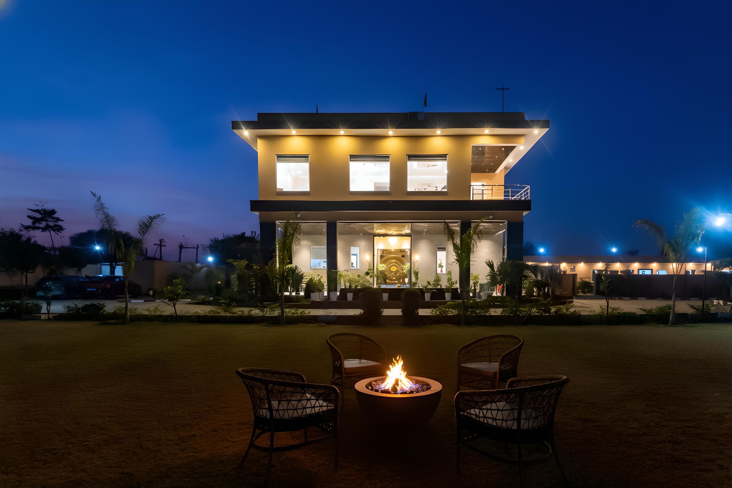 Abhinandan Farm | 7-BHK Villa with Private Pool, Lounge, Entertainment and Garden Area - Image 9