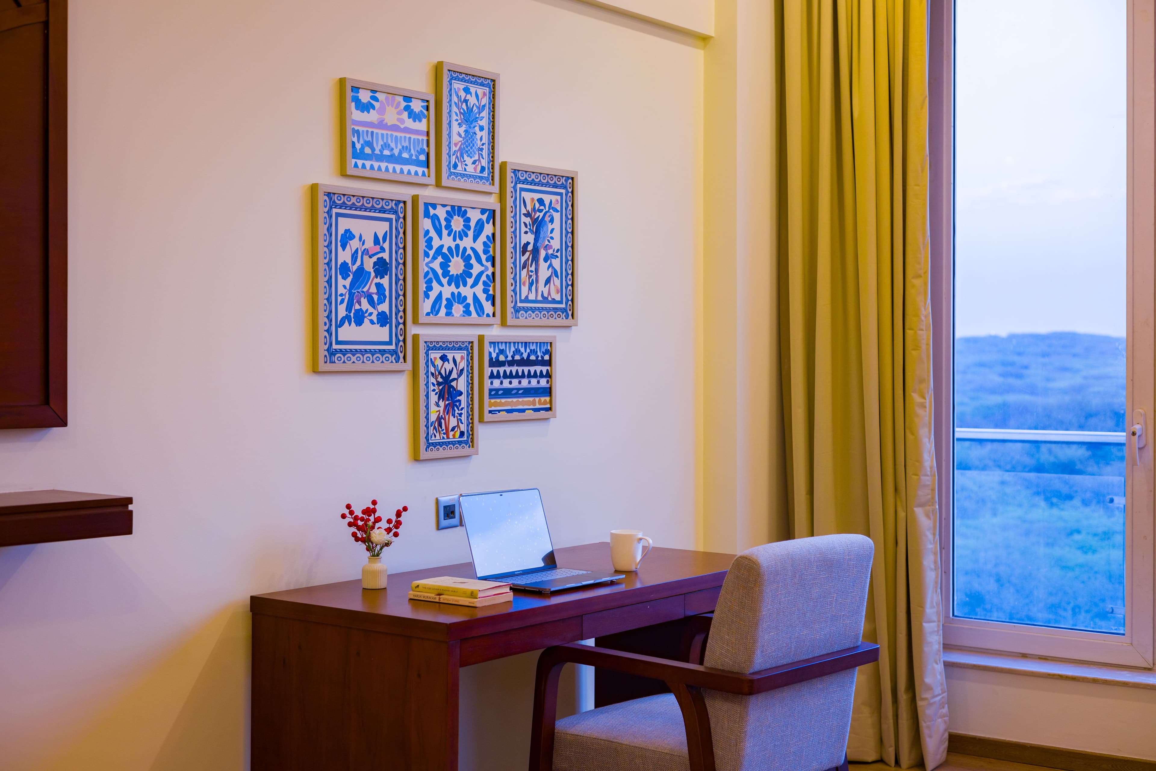 Eternal Oasis Aravali View Suite | Elegant 1-Room With Restaurant & Celebration Venue | Golf Course Road - Image 12