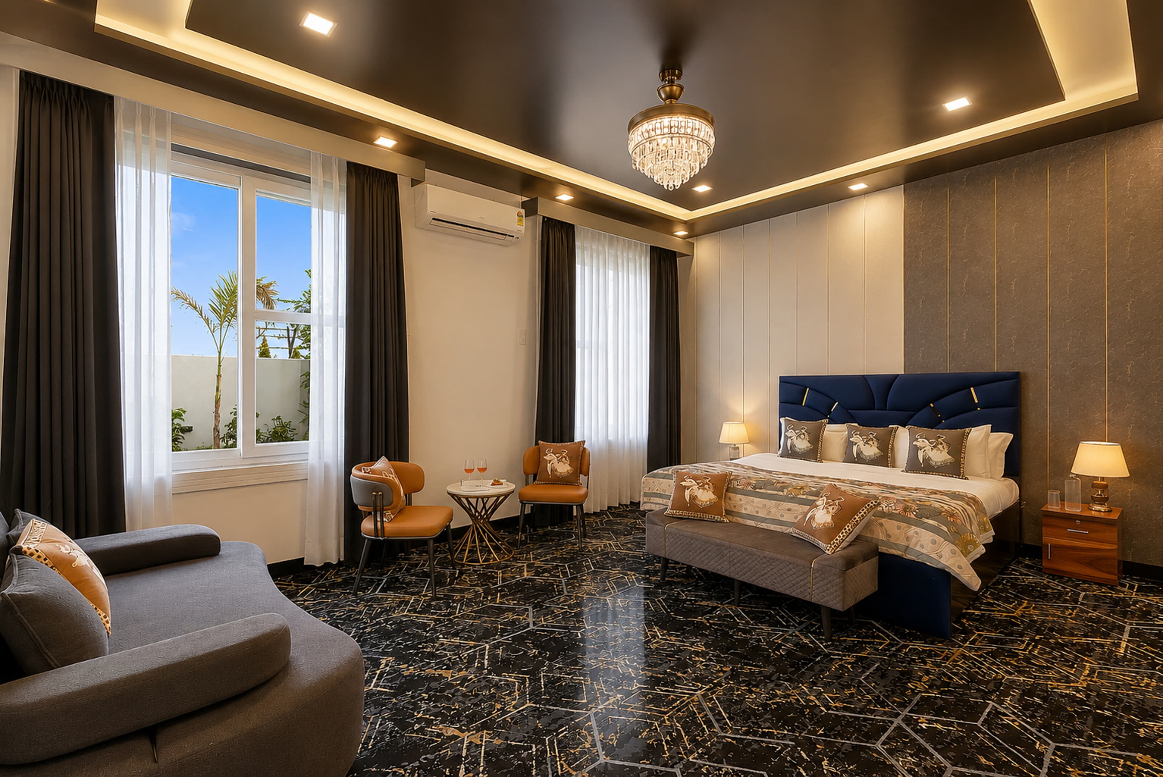 Raj Farm | 3-BHK Villa with Private Pool, Kid’s Room and An Outhouse - Image 17