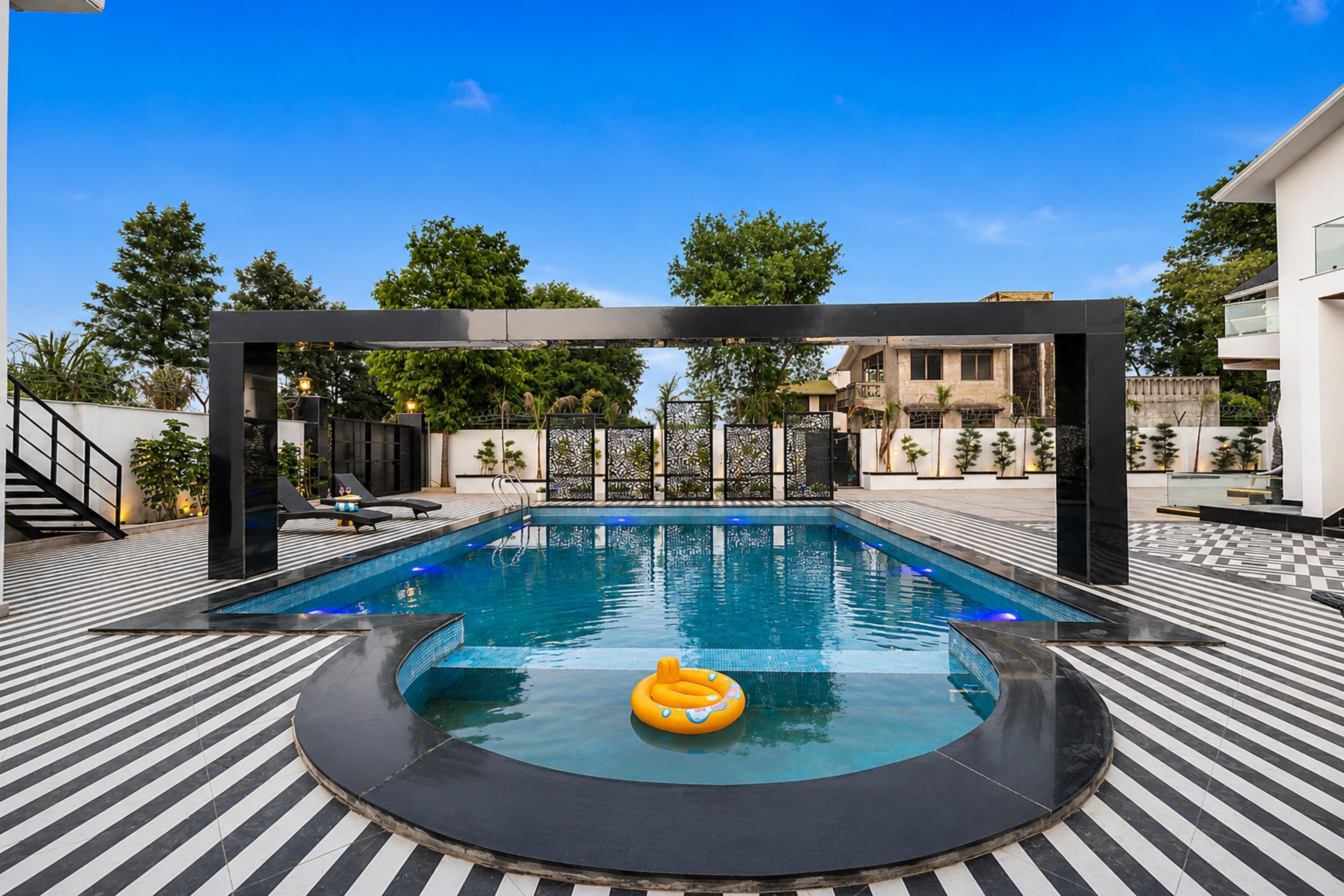 Raj Farm | 3-BHK Villa with Private Pool, Kid’s Room and An Outhouse - Image 2