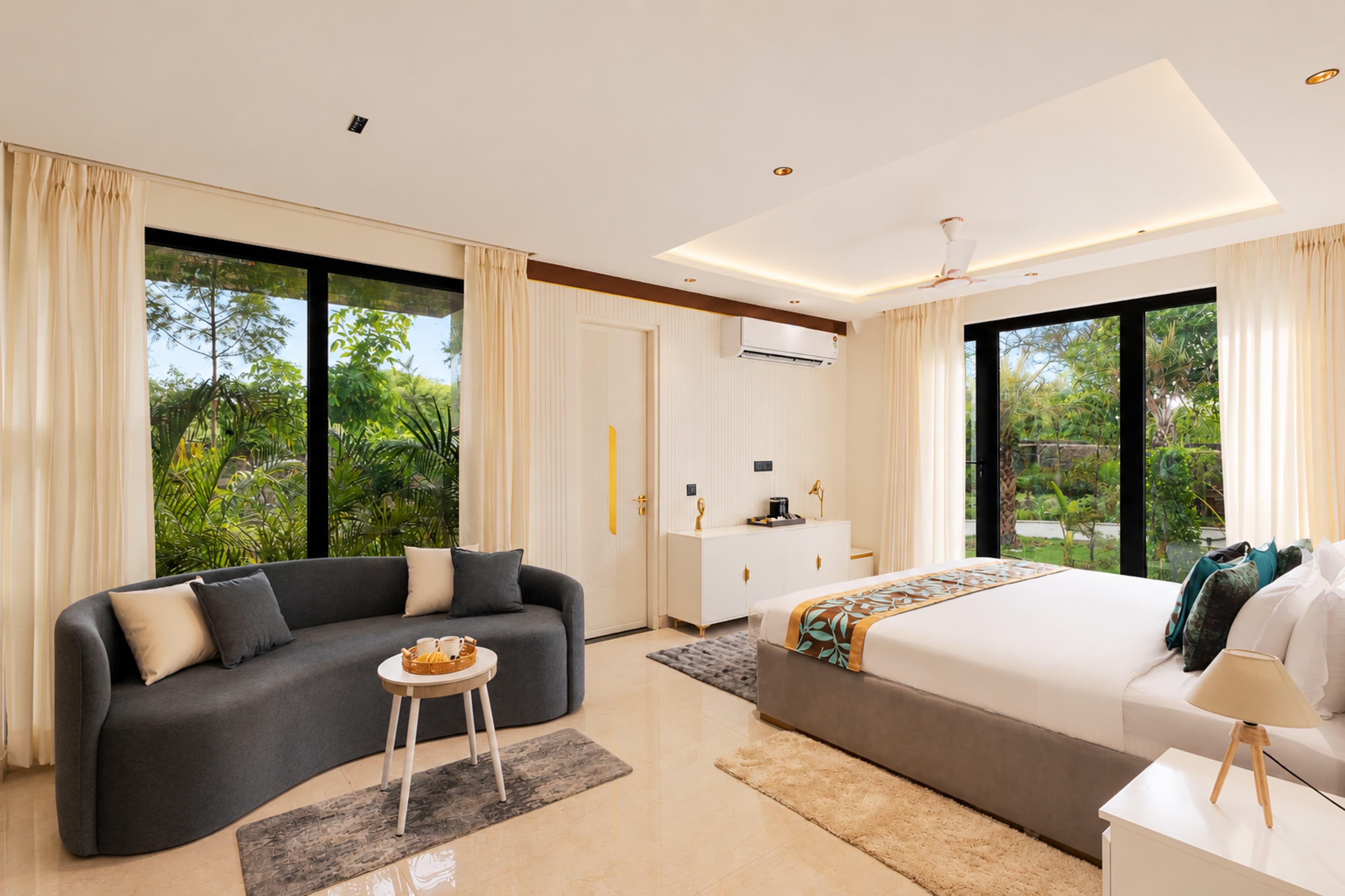 ASK Farms | Refined 4-BHK villa with Theatre Lounge, Pool & Fire BBQ Deck  - Image 14