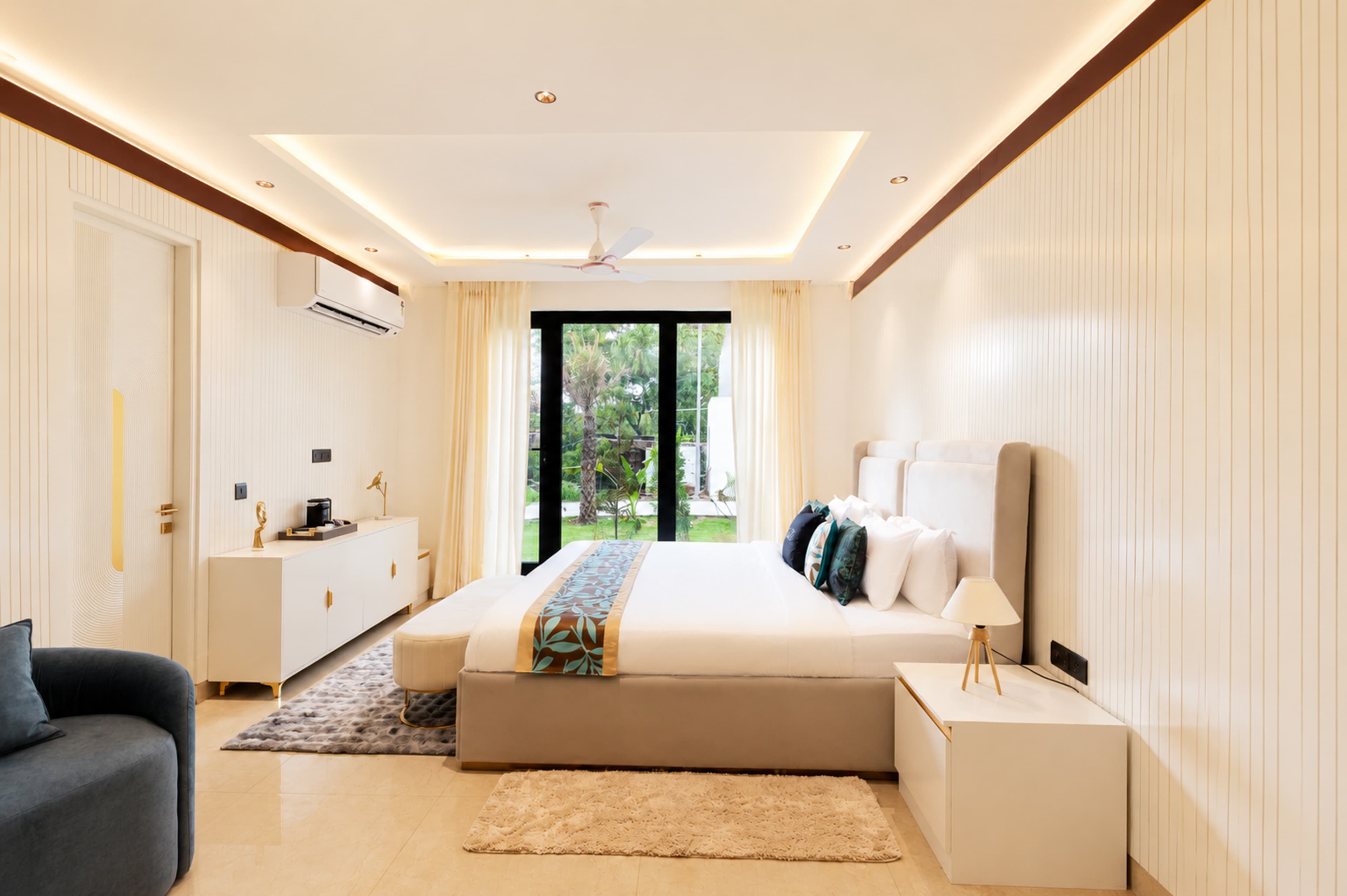 ASK Farms | Refined 4-BHK villa with Theatre Lounge, Pool & Fire BBQ Deck  - Image 40