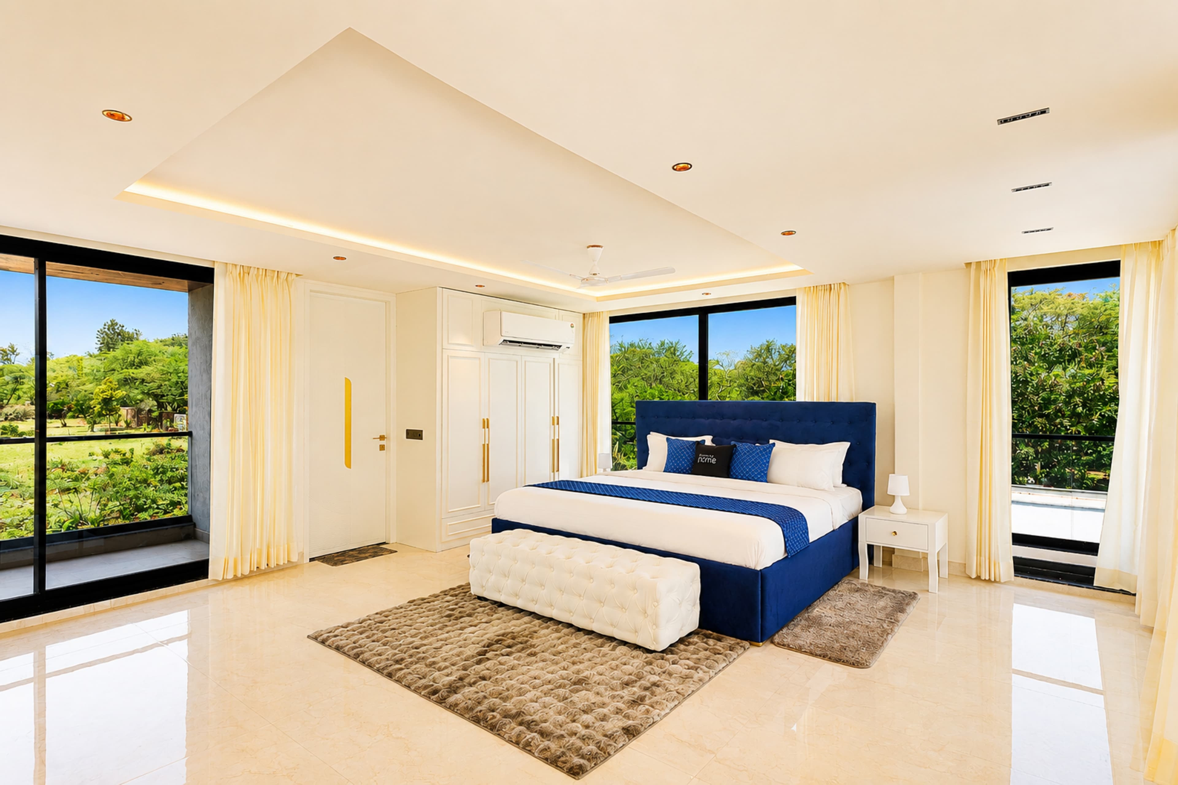 ASK Farms | Refined 4-BHK villa with Theatre Lounge, Pool & Fire BBQ Deck  - Image 23