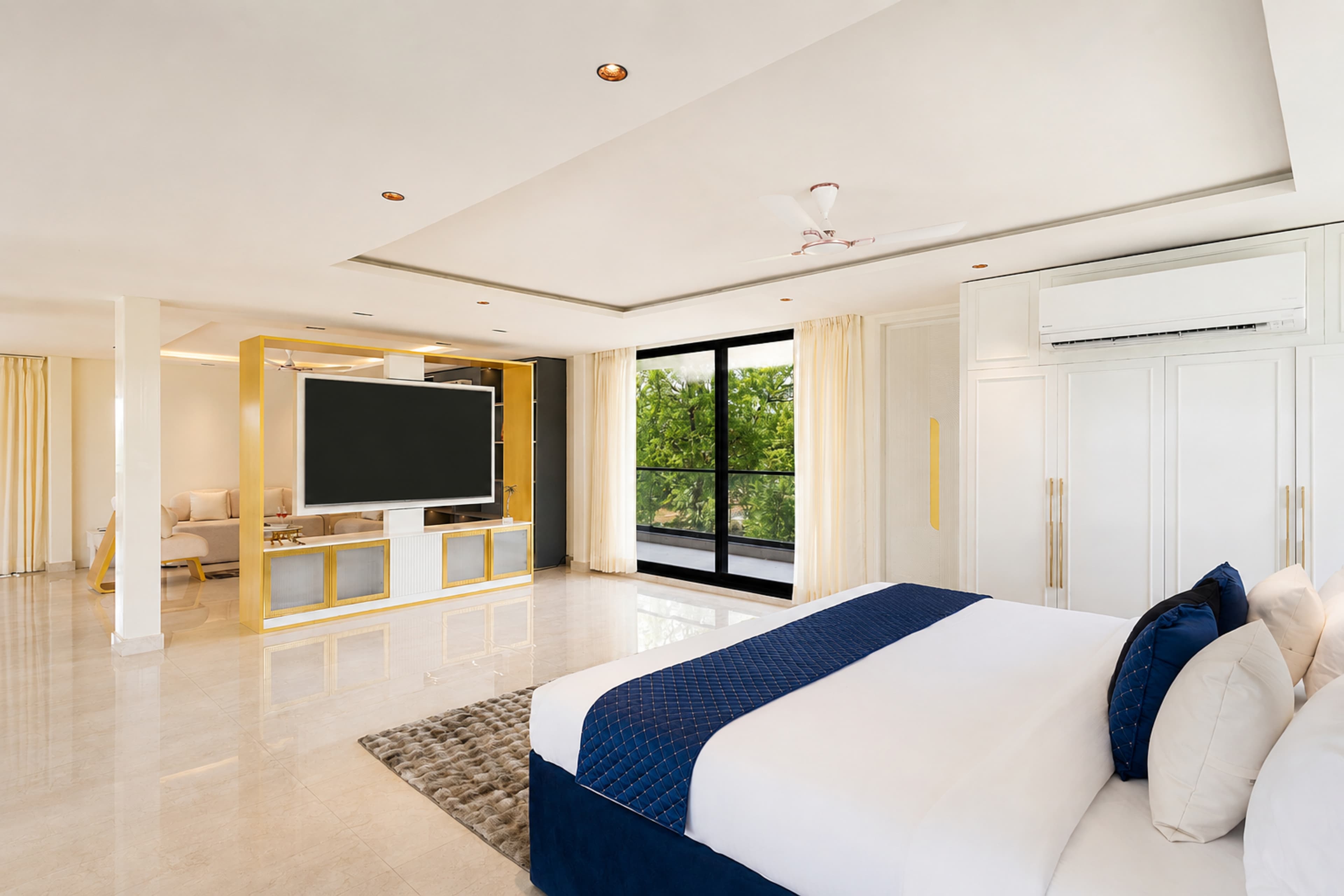 ASK Farms | Refined 4-BHK villa with Theatre Lounge, Pool & Fire BBQ Deck  - Image 24