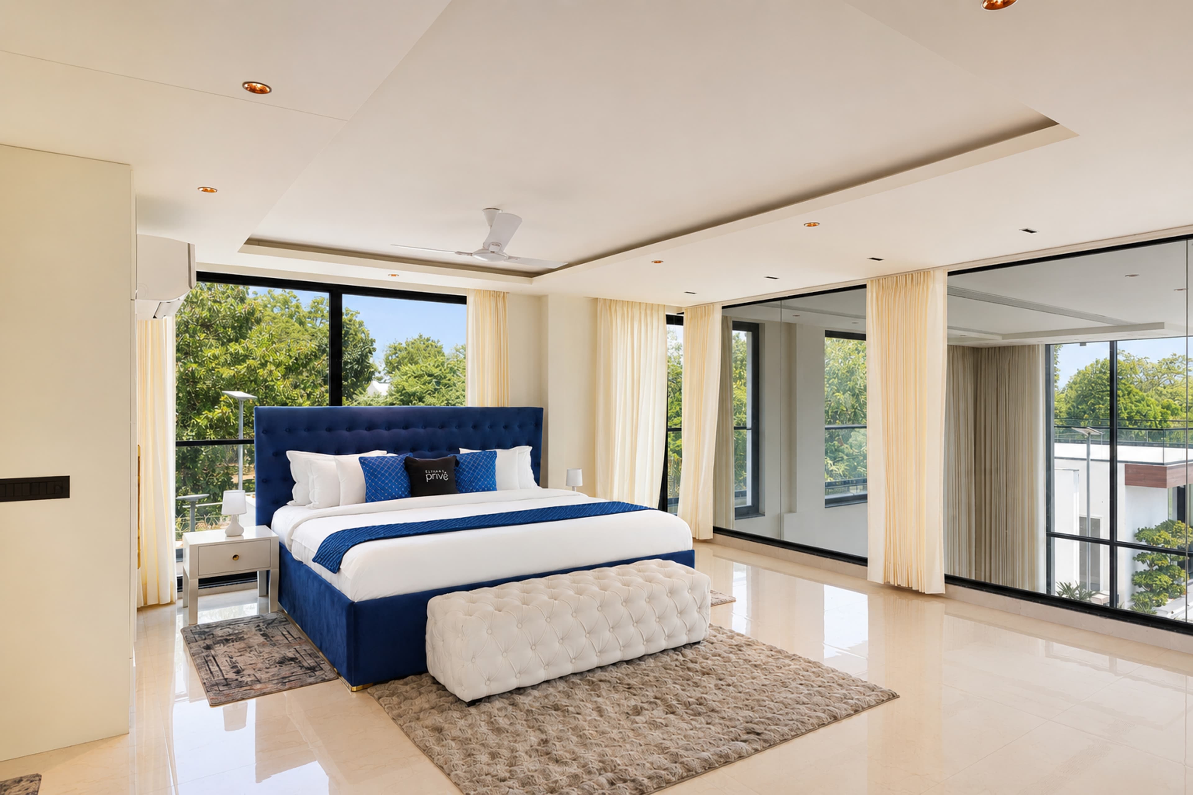 ASK Farms | Refined 4-BHK villa with Theatre Lounge, Pool & Fire BBQ Deck  - Image 43