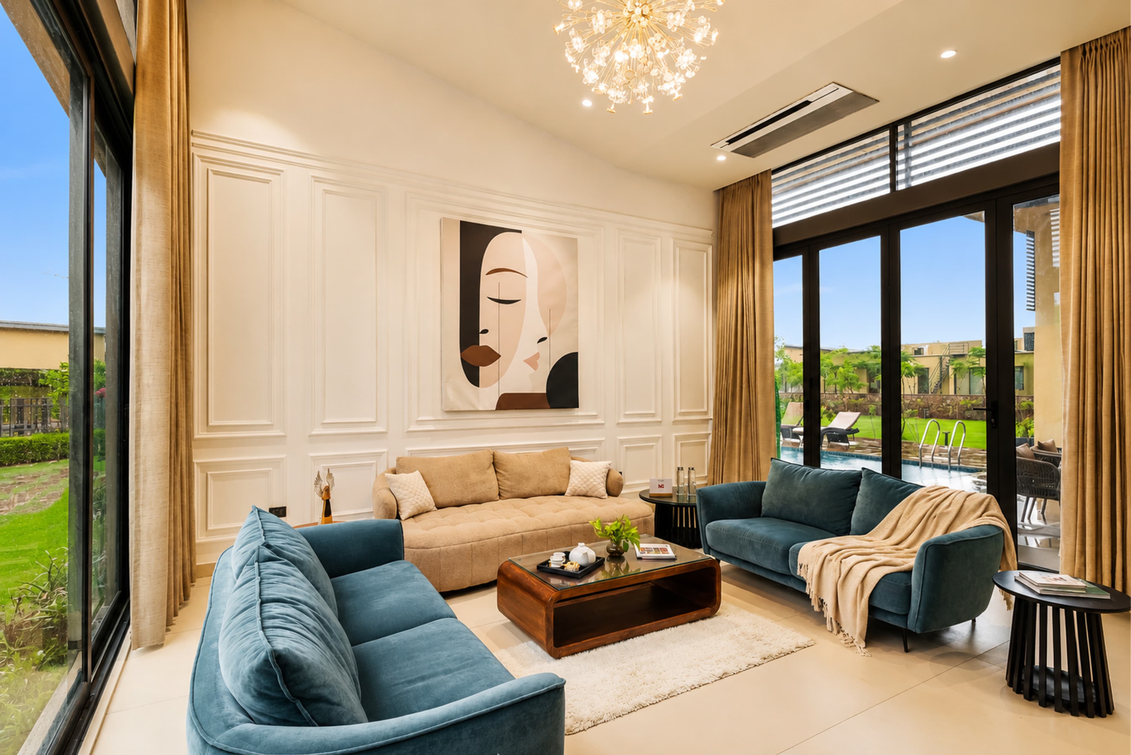 24 Carat | 4-BHK Villa with Private Pool, Cabana, Garden, Gazebo & Open-Air Dining - Image 3