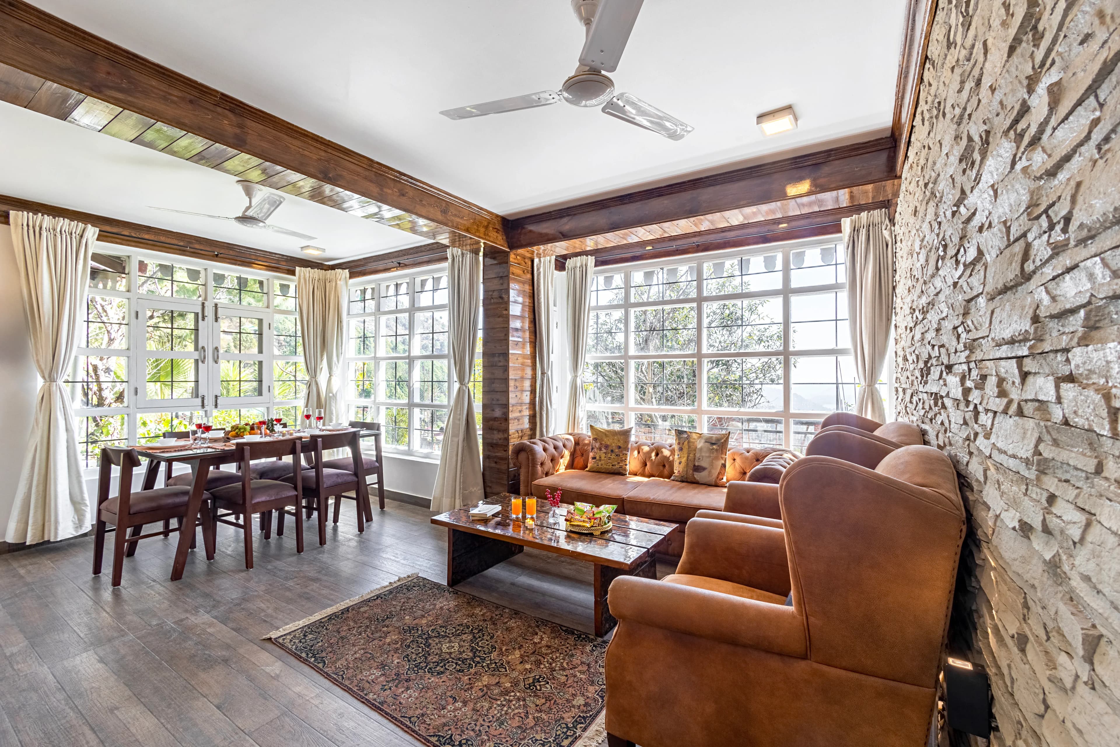 Farsauli 1°| Pet-friendly 3-BHK Hillside Getaway With Gazebo & Balcony - Image 9