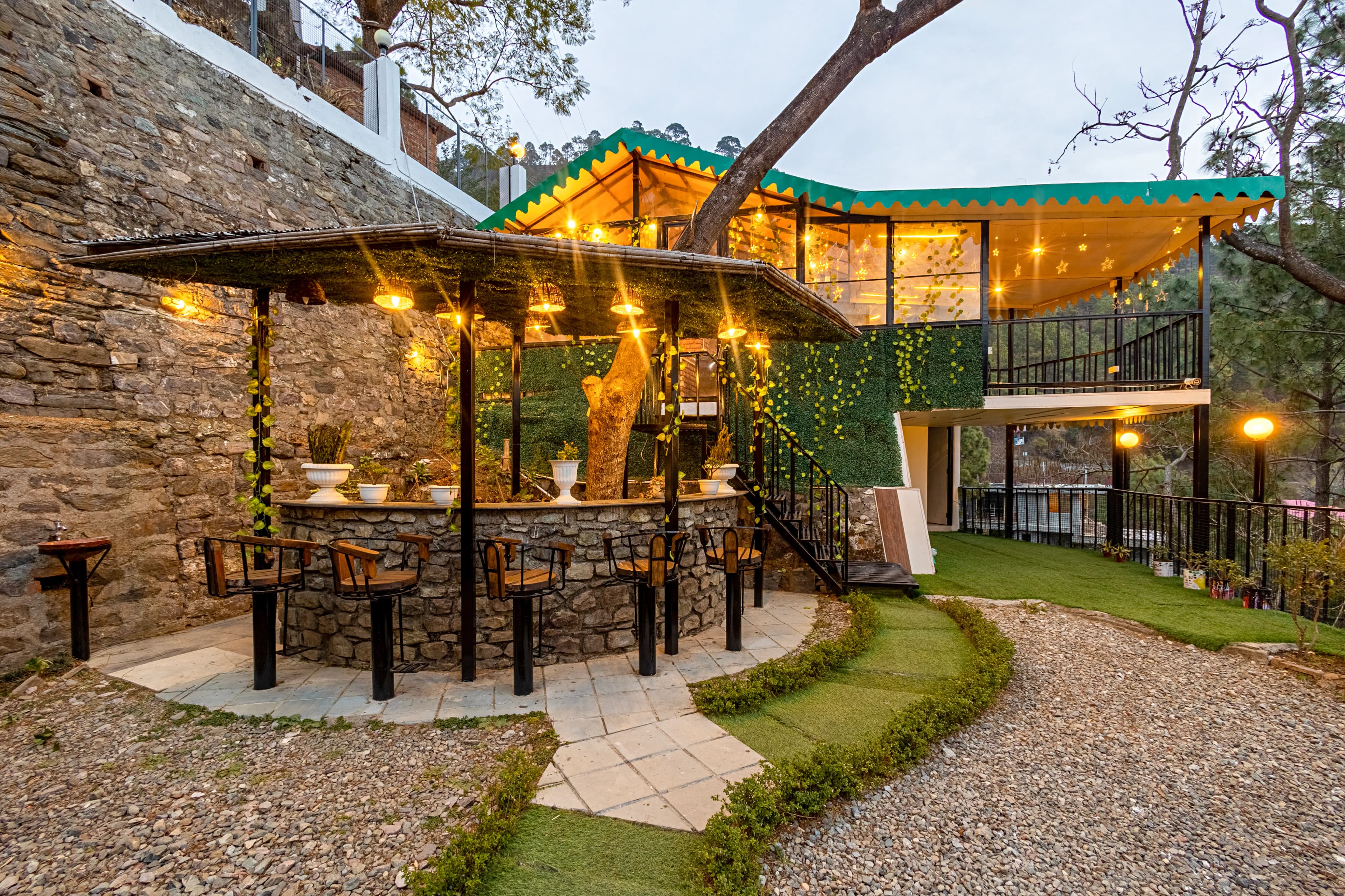 Farsauli 1°| Pet-friendly 3-BHK Hillside Getaway With Gazebo & Balcony - Image 2
