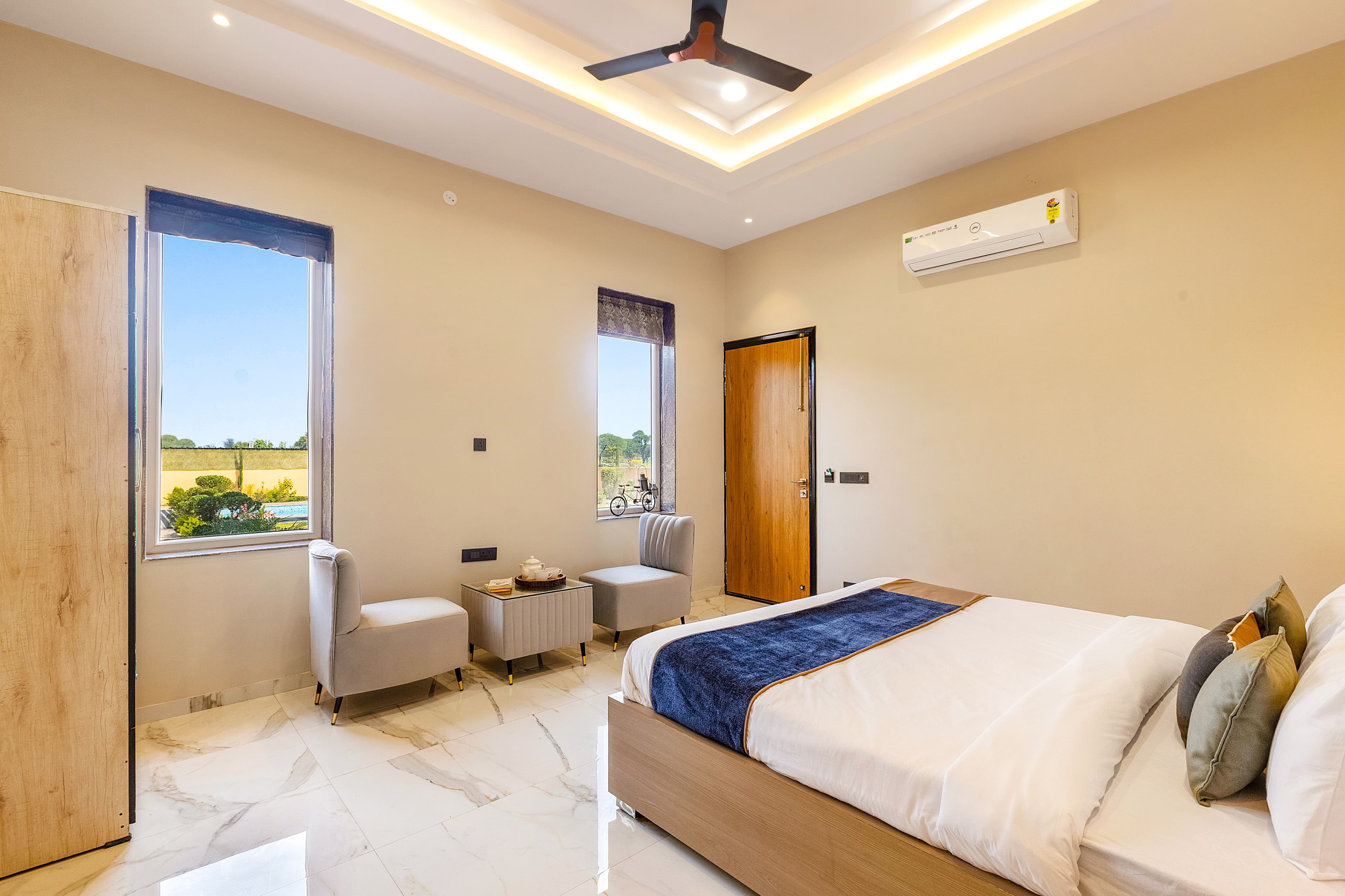 Abhinandan Farm | 7-BHK Villa with Private Pool, Lounge, Entertainment and Garden Area - Image 43