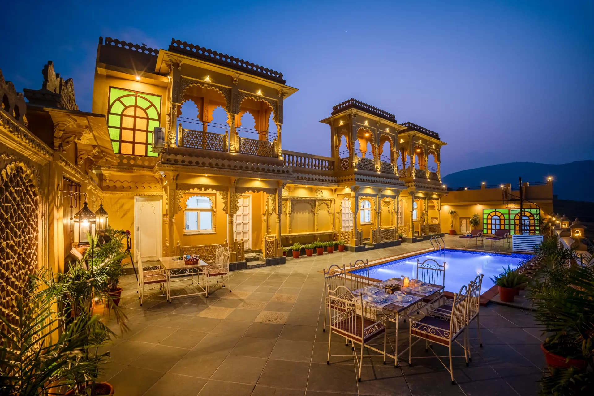 Amber Royale | Heritage 3-BHK Villa With Private Pool, Garden & Terrace - Image 1