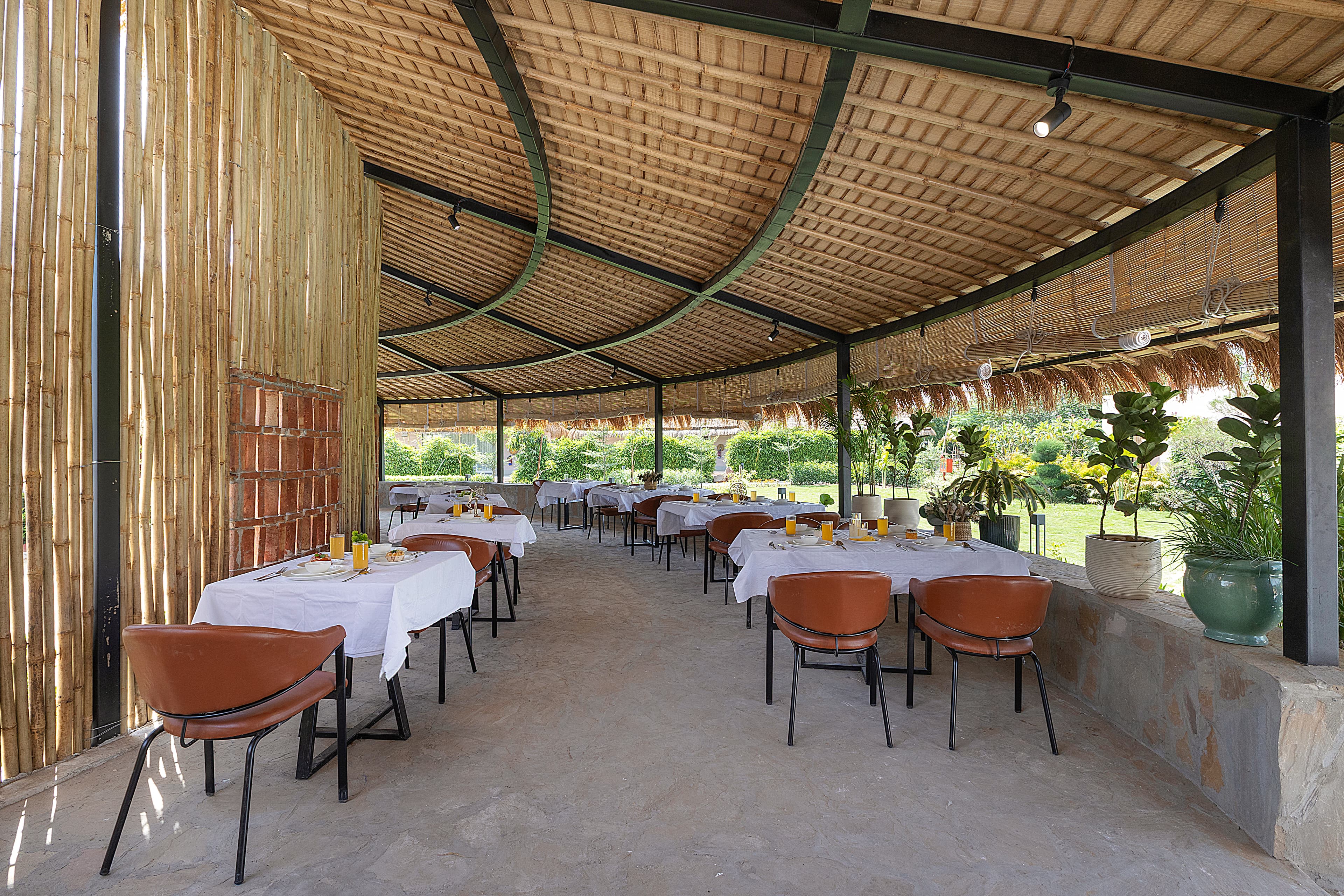 Kimaya Kove | Hut-Style Cottage with Open-Air Shower, Shared Pool, Restaurant, and Garden in Boutique Resort - Image 12