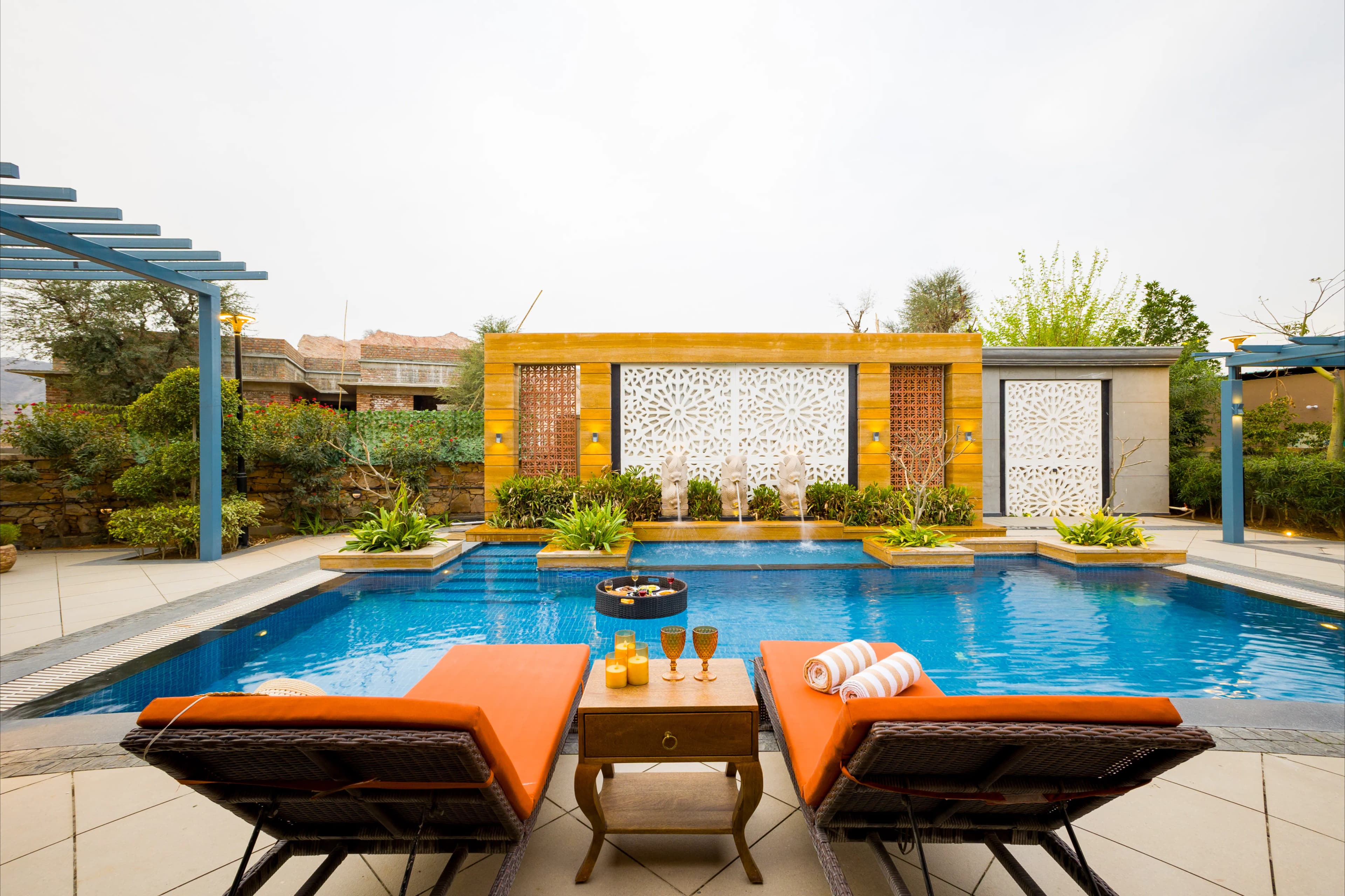 Noah’s Ark | Regal 3-BHK Villa Amidst Aravalli Hills With A Private Pool, Garden and A Gazebo - Image 7