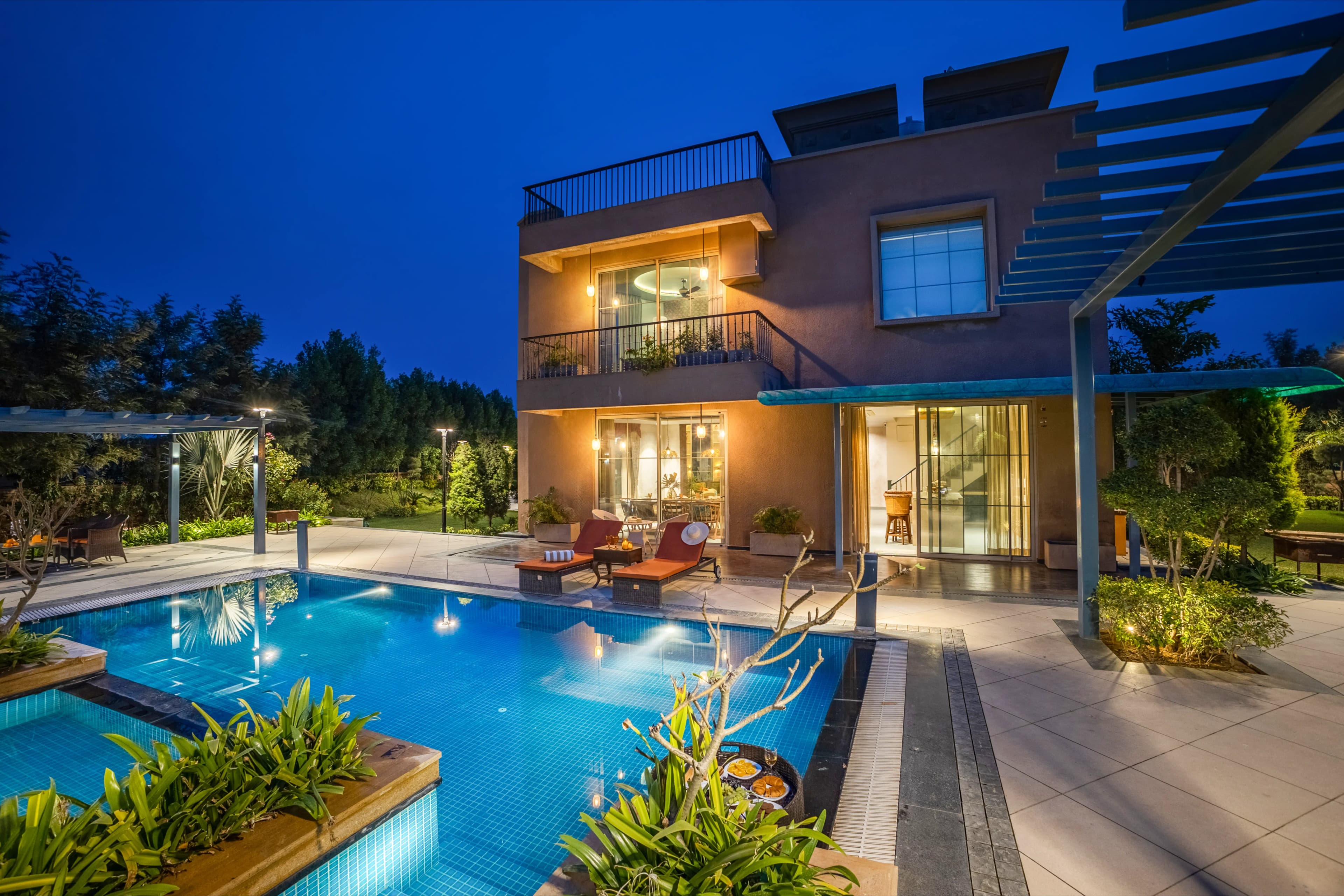 Noah’s Ark | Regal 3-BHK Villa Amidst Aravalli Hills With A Private Pool, Garden and A Gazebo - Image 1