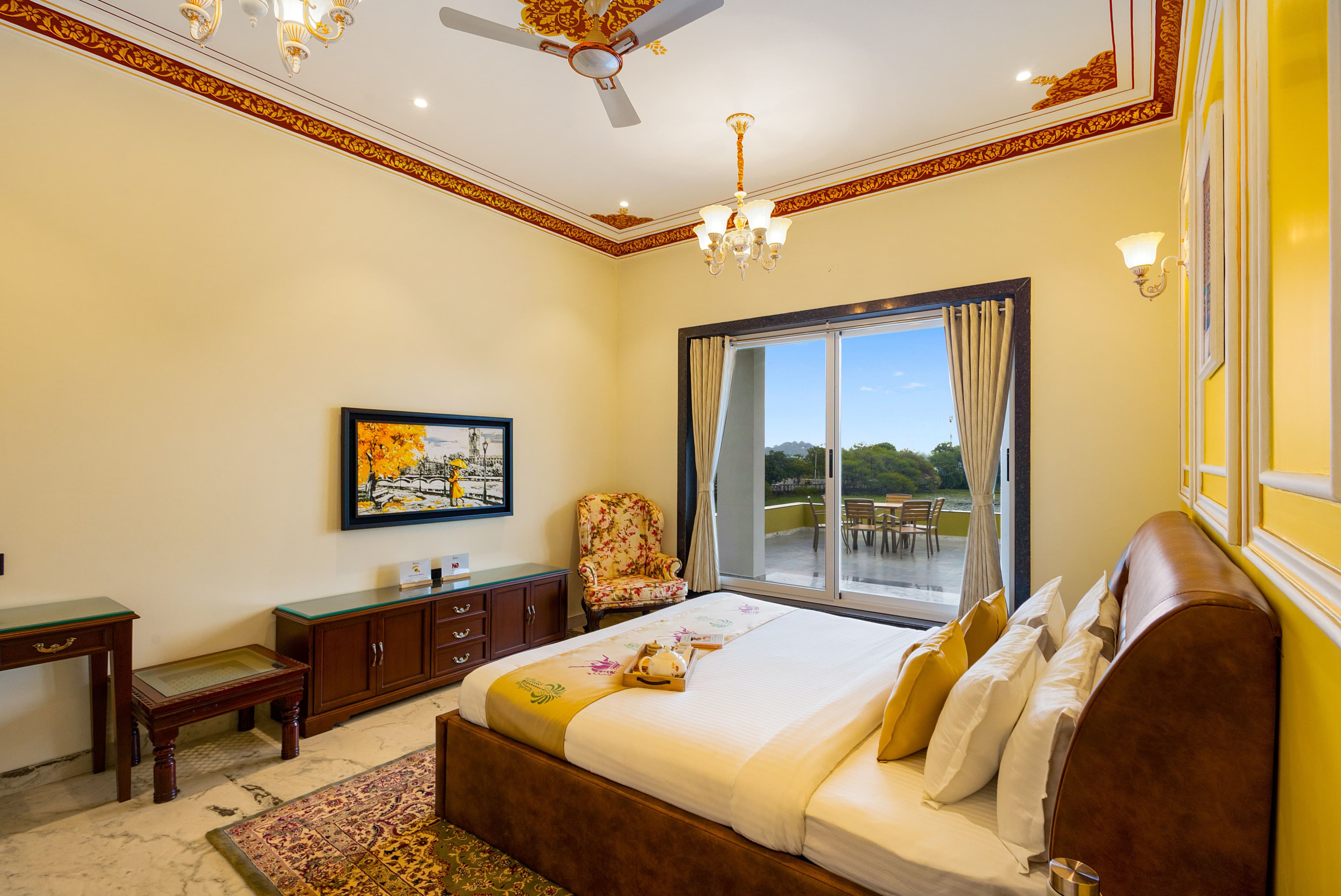 Lakemount | 2-BHK Getaway with Private Pool, Open-Air Gazebo & Terrace At Fatehsagar Lake - Image 36