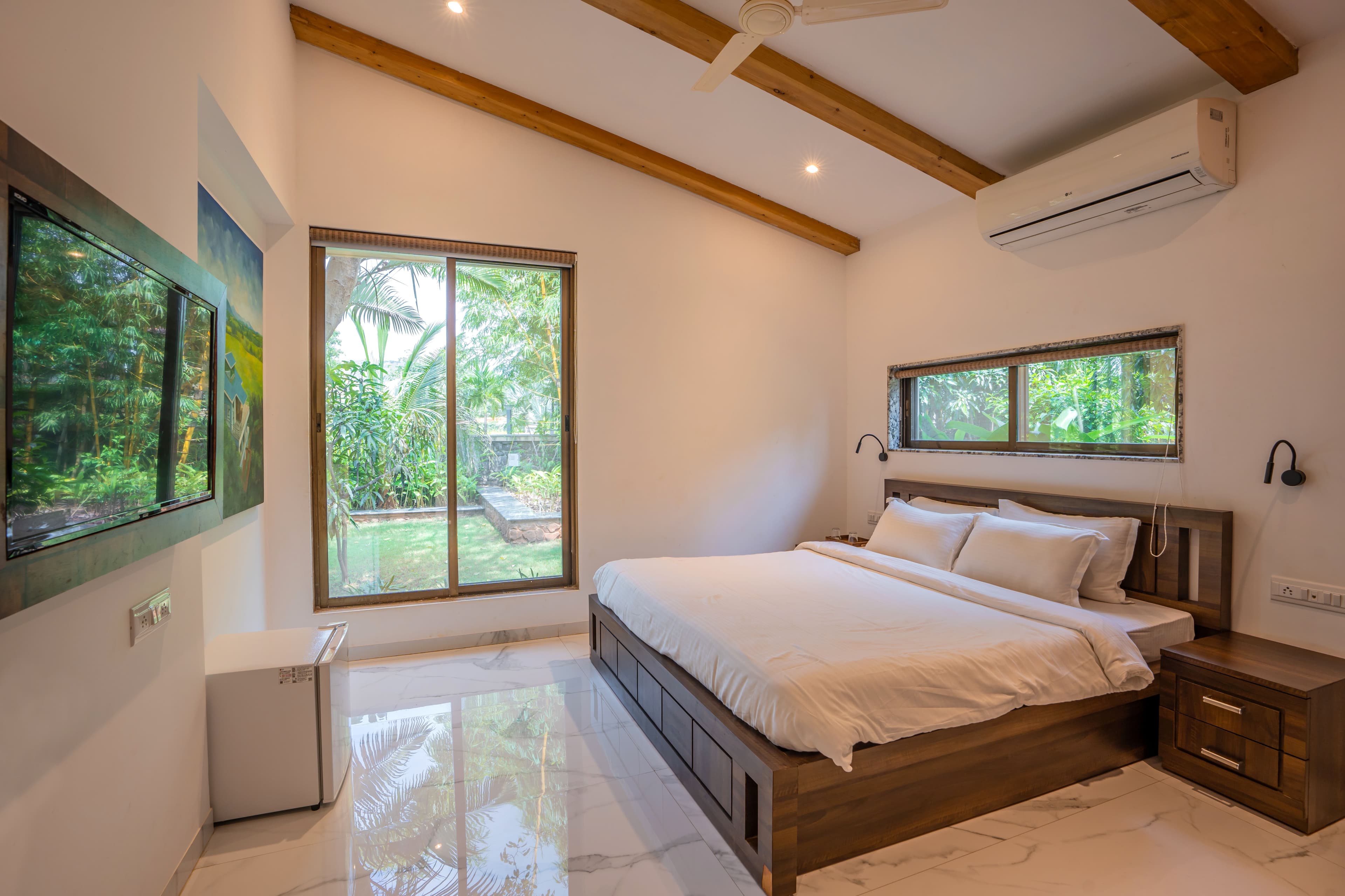Energise Soul Retreat Vishuddha Villa | Pet-friendly 3-BHK With Garden,  Bonfire Pit & Shared Pool, Spiritual Sanctuary and Restro - Image 14