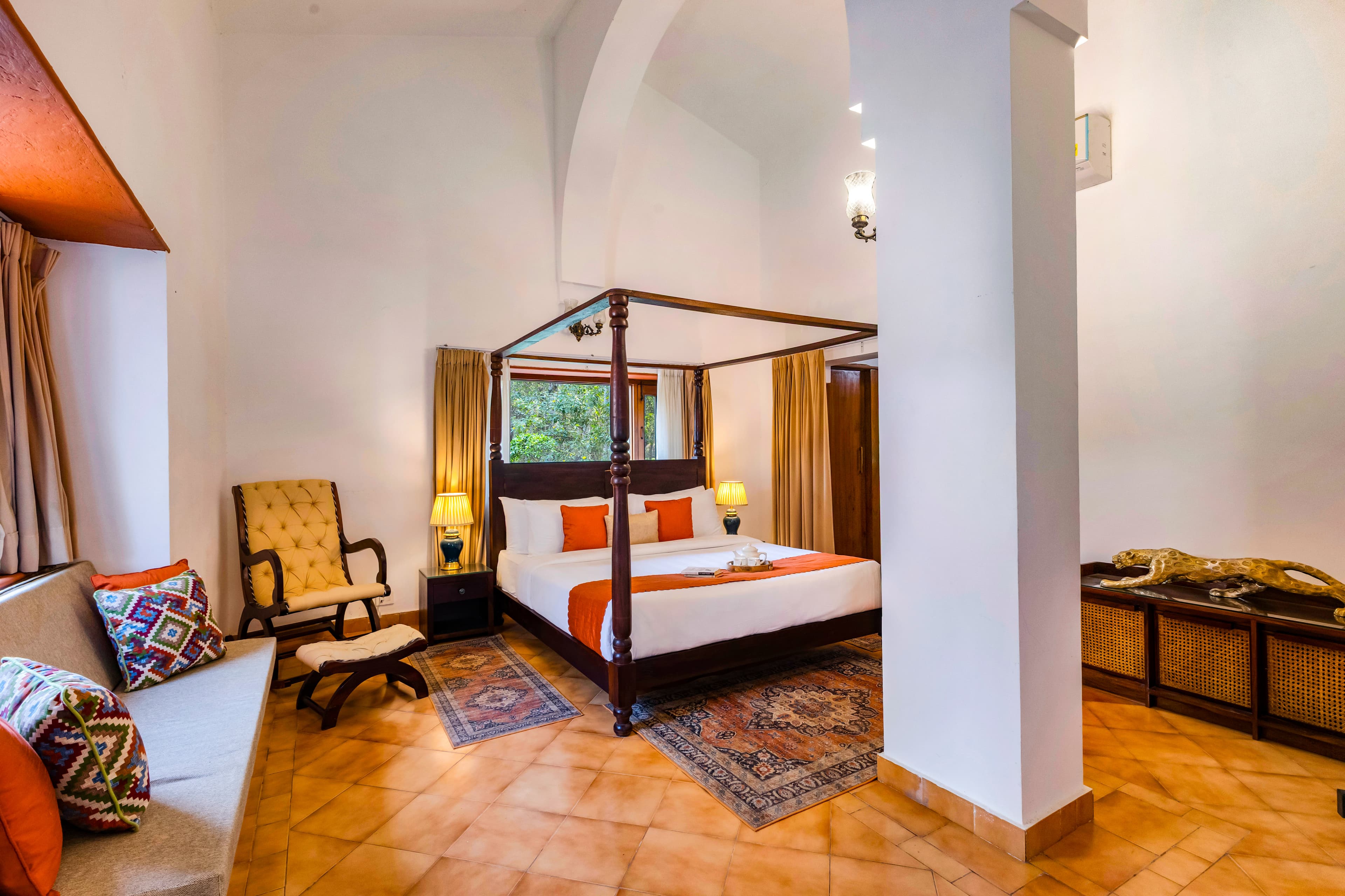 Aravalli Reserve The Lotus | Pet-friendly 3-BHK Villa with Private Pool, Lotus Pond, Gazebo & Jacuzzi - Image 13