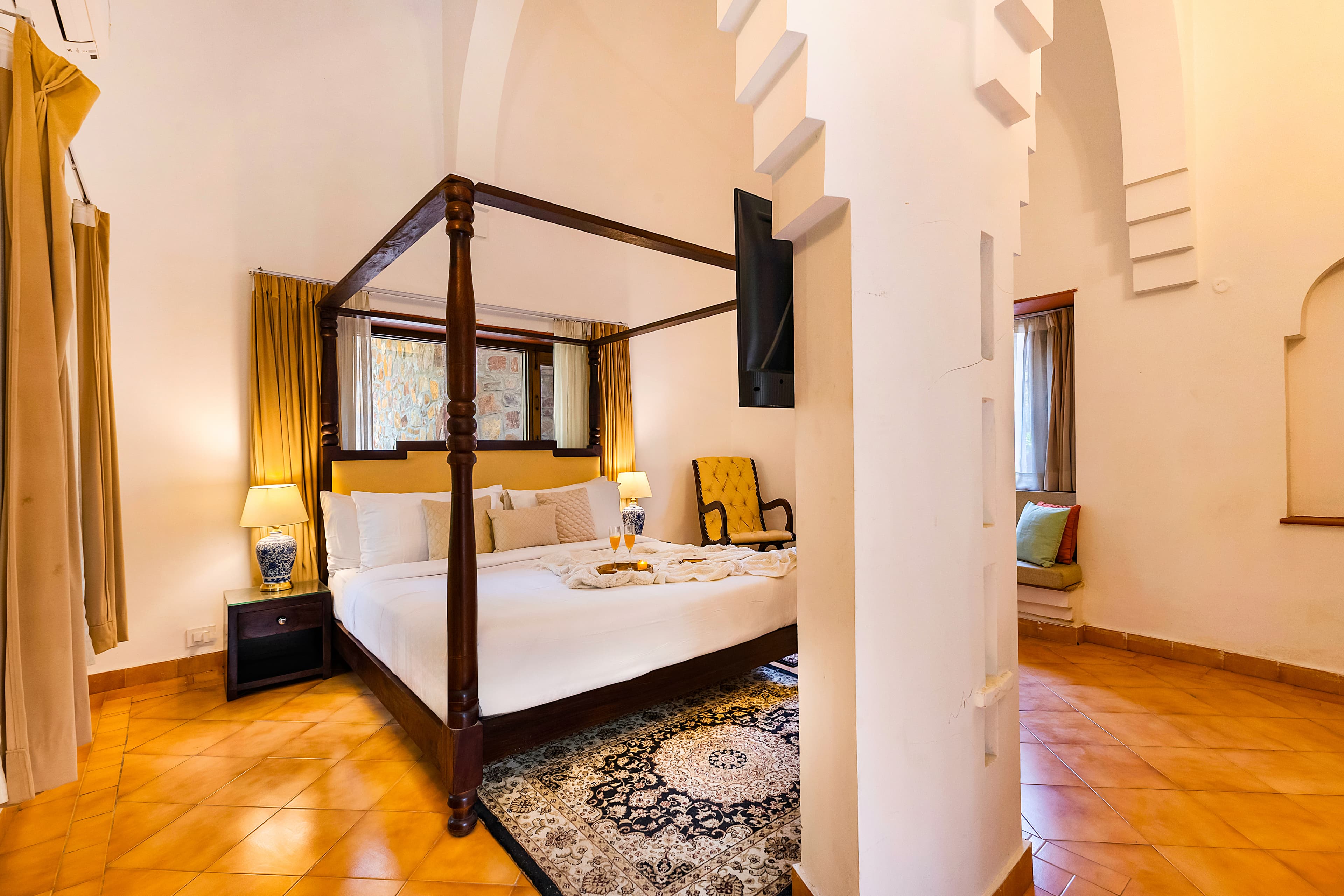 Aravalli Reserve The Lotus | Pet-friendly 3-BHK Villa with Private Pool, Lotus Pond, Gazebo & Jacuzzi - Image 20