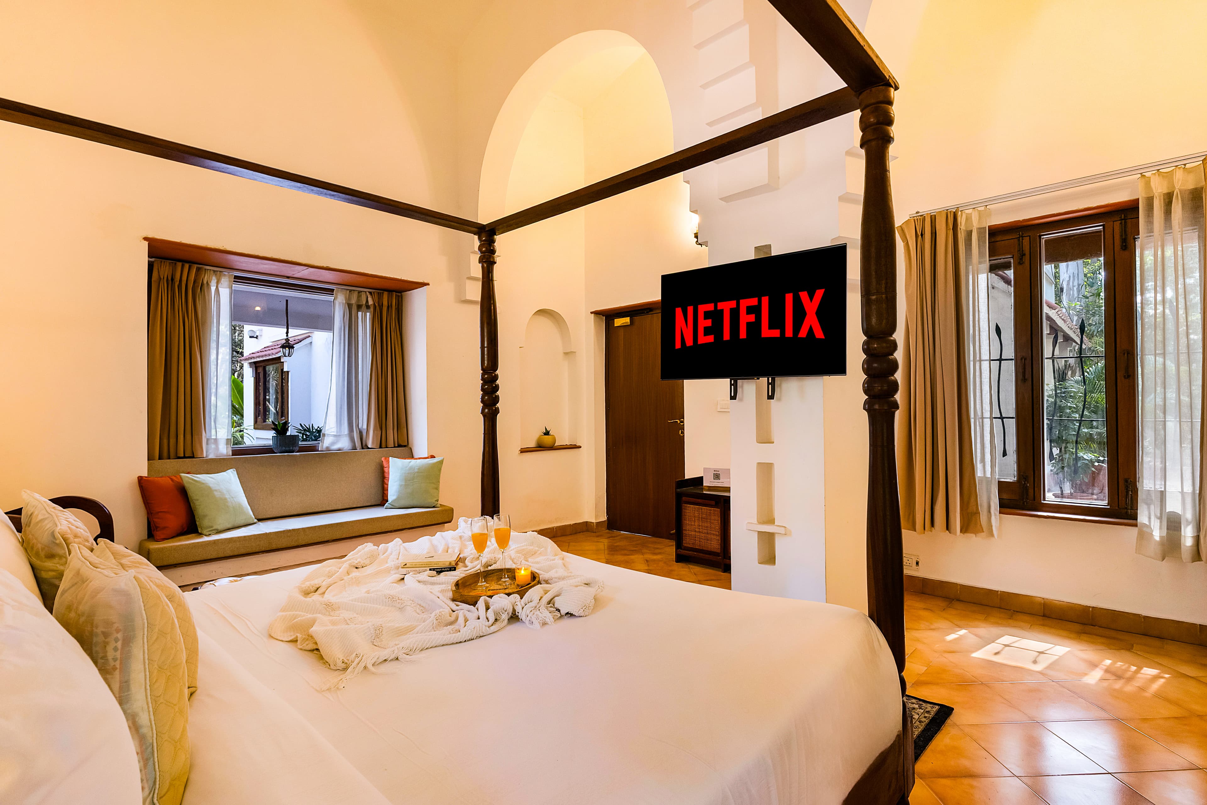 Aravalli Reserve The Lotus | Pet-friendly 3-BHK Villa with Private Pool, Lotus Pond, Gazebo & Jacuzzi - Image 33