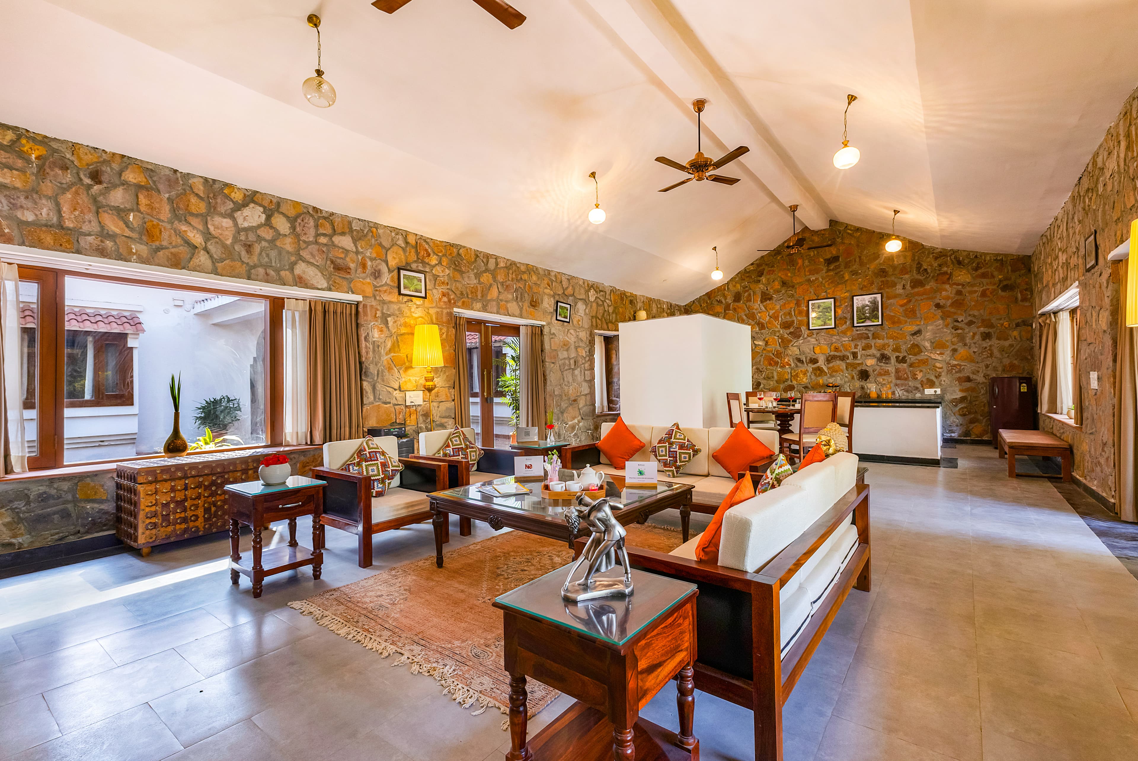 Aravalli Reserve The Lotus | Pet-friendly 3-BHK Villa with Private Pool, Lotus Pond, Gazebo & Jacuzzi - Image 10
