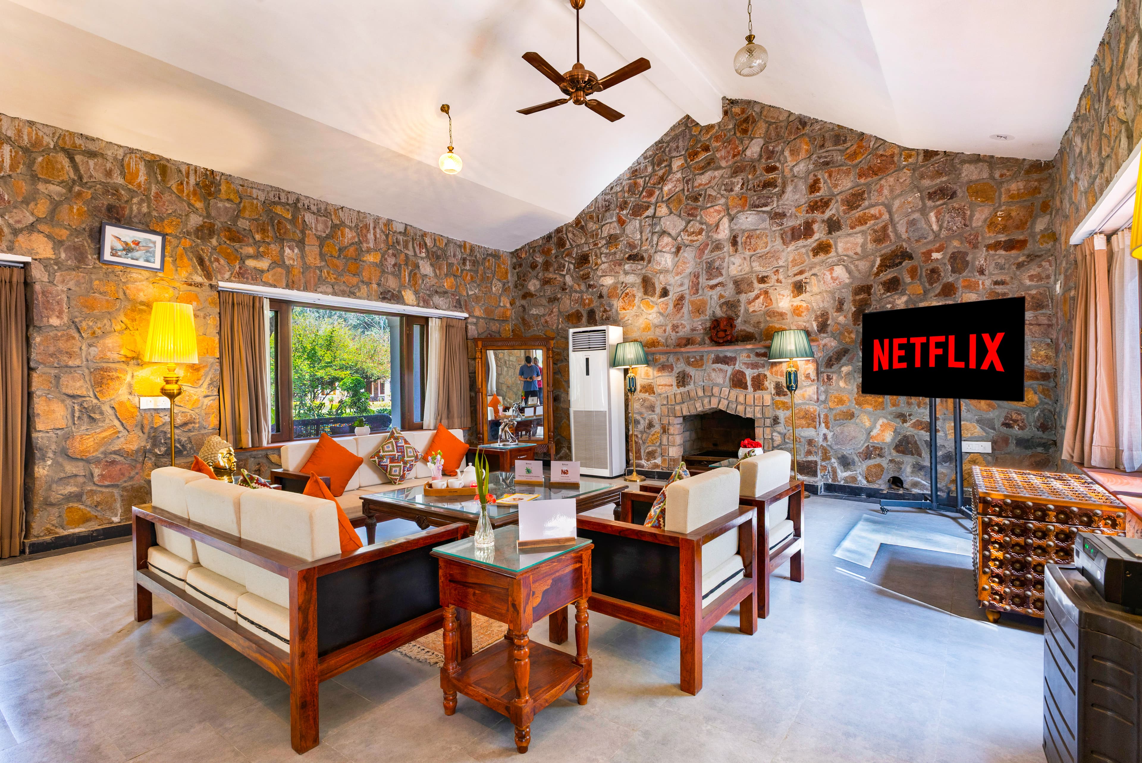 Aravalli Reserve The Lotus | Pet-friendly 3-BHK Villa with Private Pool, Lotus Pond, Gazebo & Jacuzzi - Image 25