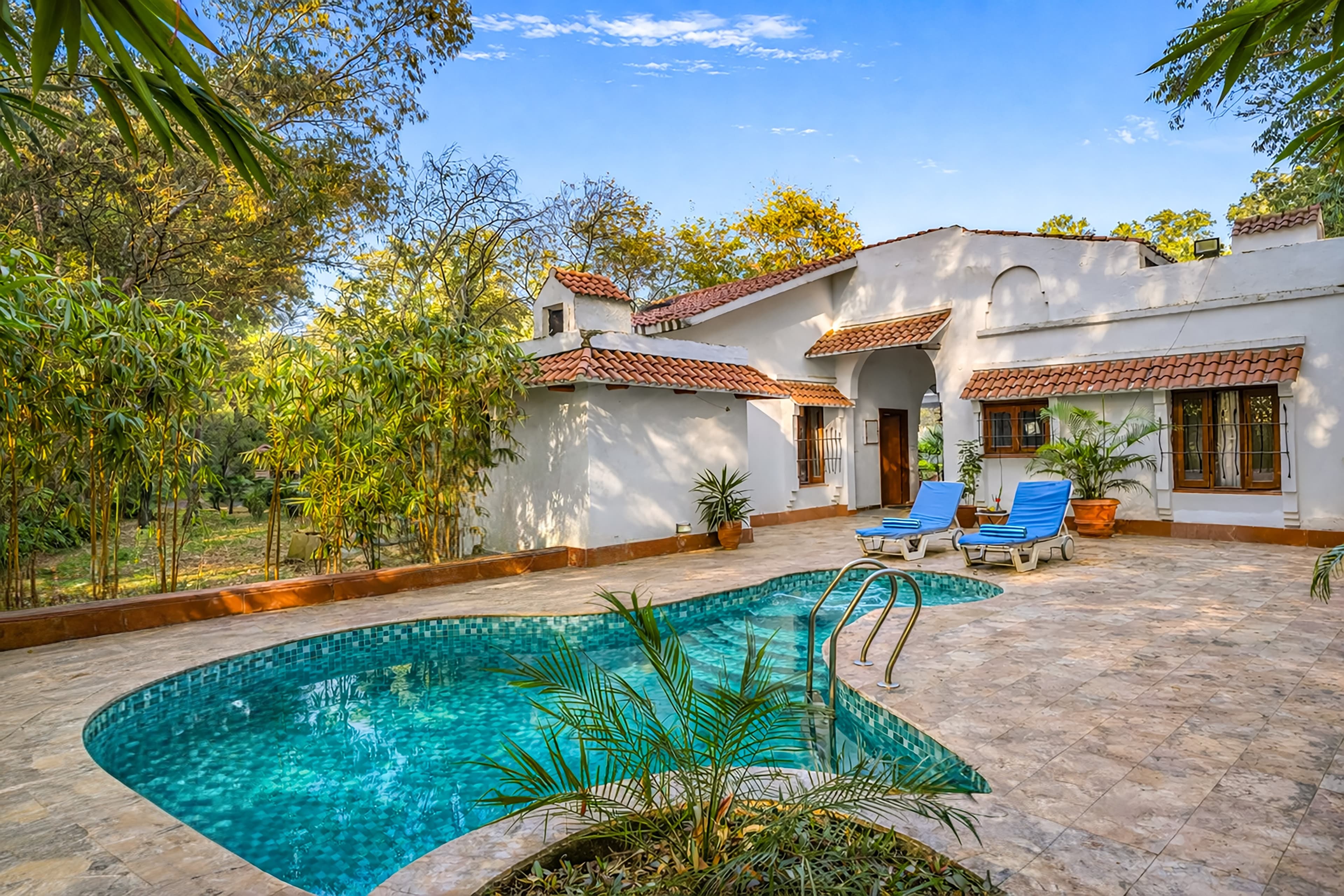 Aravalli Reserve The Lotus | Pet-friendly 3-BHK Villa with Private Pool, Lotus Pond, Gazebo & Jacuzzi - Image 2