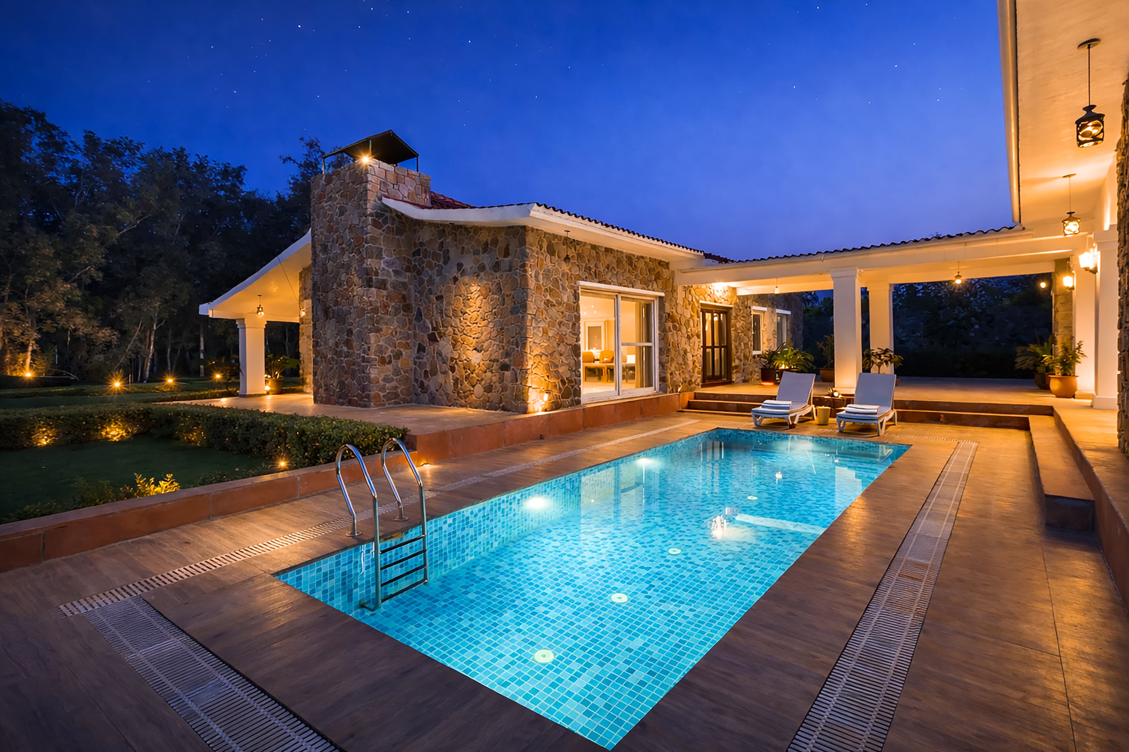 Aravalli Reserve The Isley | Pet-friendly 3-BHK Villa with Private Pool, Patio and Gazebo - Image 2