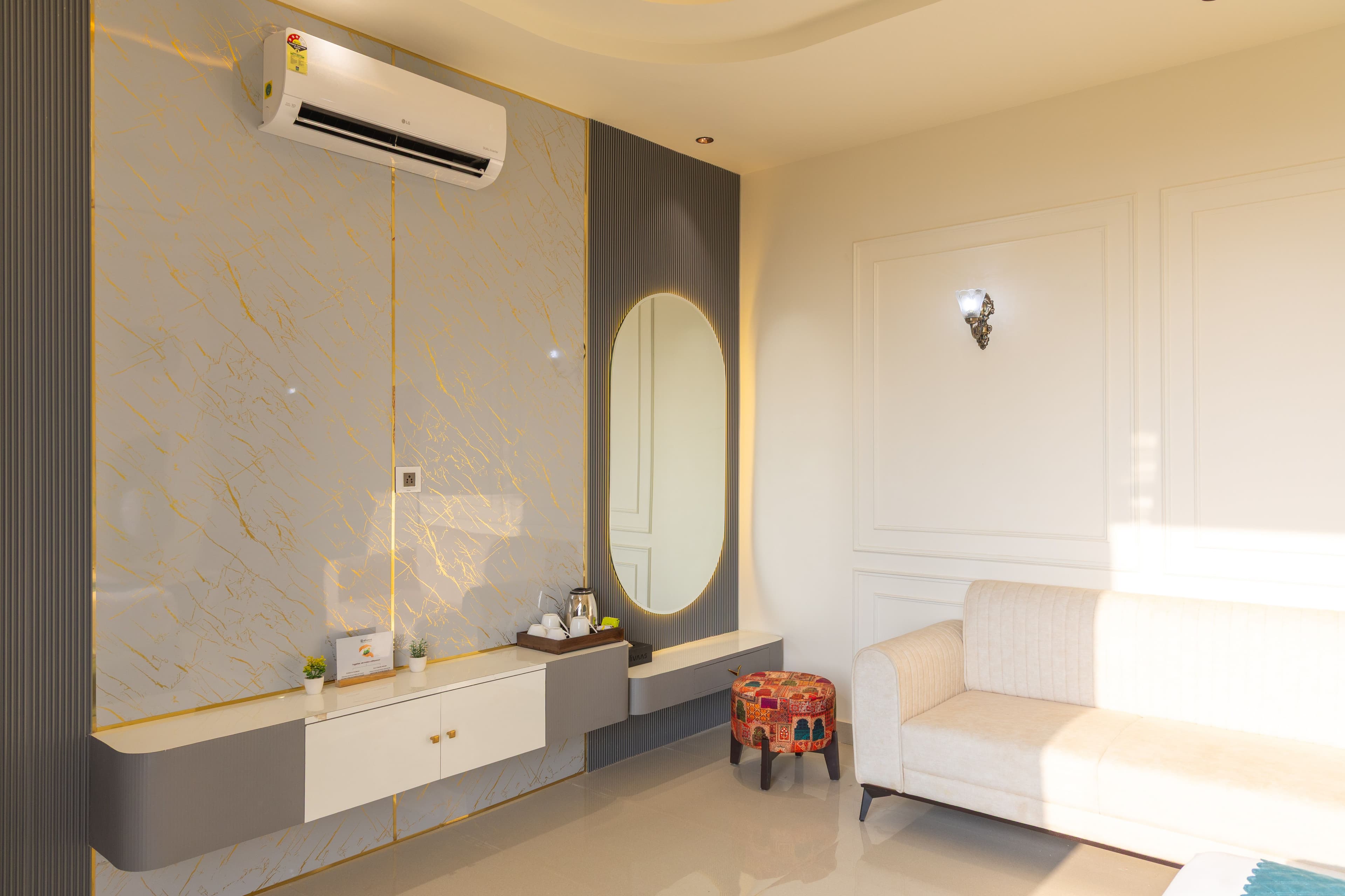 Shreya Blossom Retreat | 8-BHK Retreat With Private Pool, Gazebo, Garden, Bar & Scenic Aravali Views - Image 25