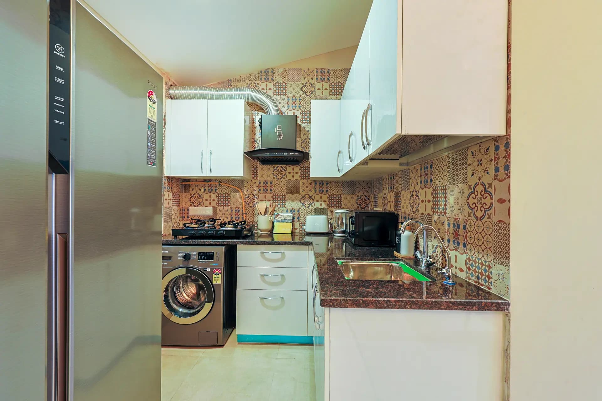 Veera Marina | Charming 3-BHK Apt Near Candolim Beach With Common Pools & Lift  - Image 28
